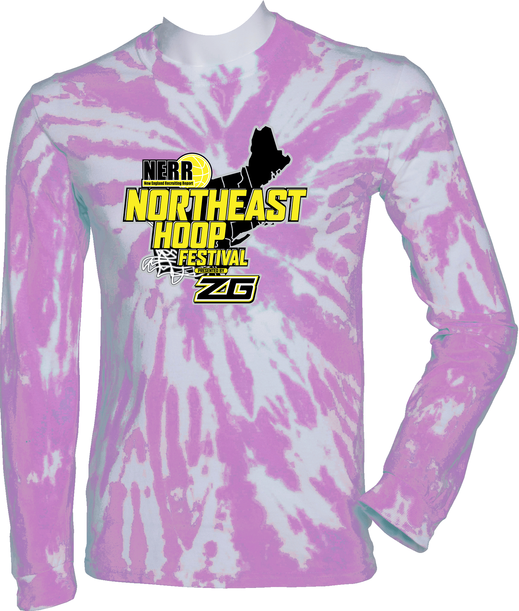 Tie-Dye Long Sleeves - 2024 Zero Gravity NERR Northeast Hoop Festival