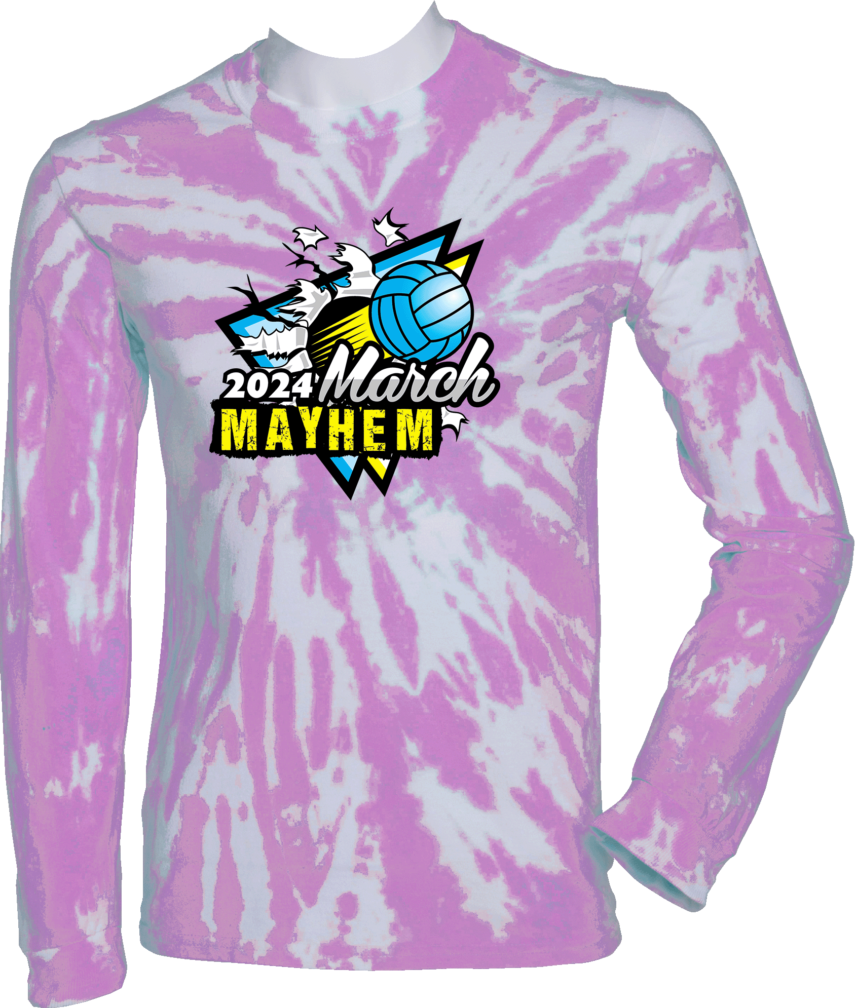 Tie-Dye Long Sleeves - 2024 March Mayhem