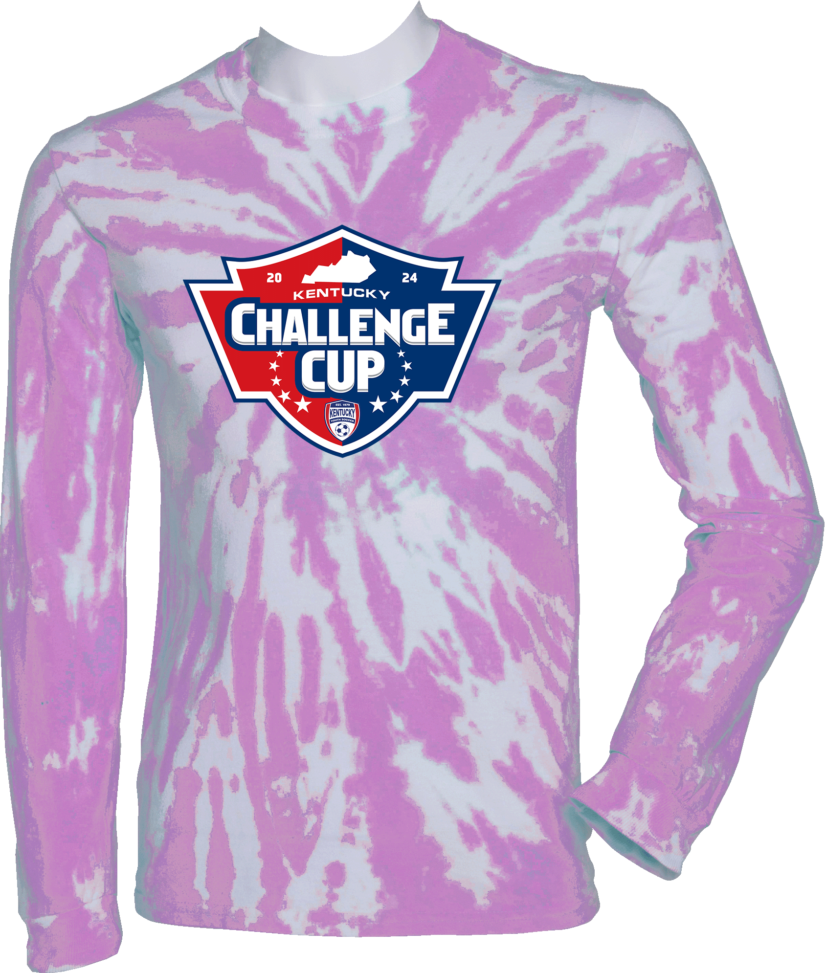 Tie-Dye Long Sleeves - 2024 USYS KY Challenge Cup