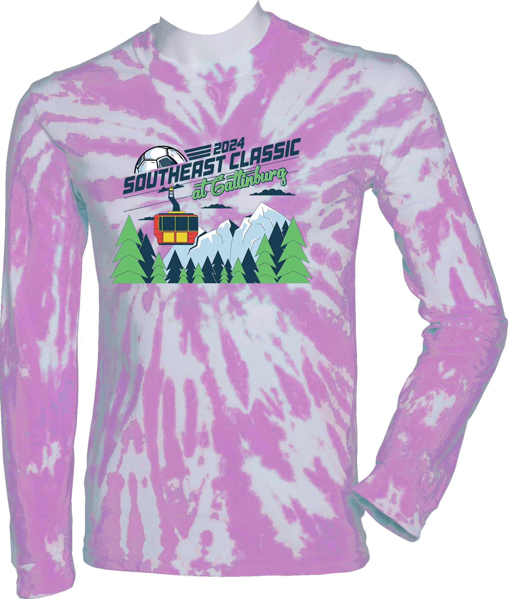 Tie-Dye Long Sleeves - 2024 Southeast Classic At Gatlinburg