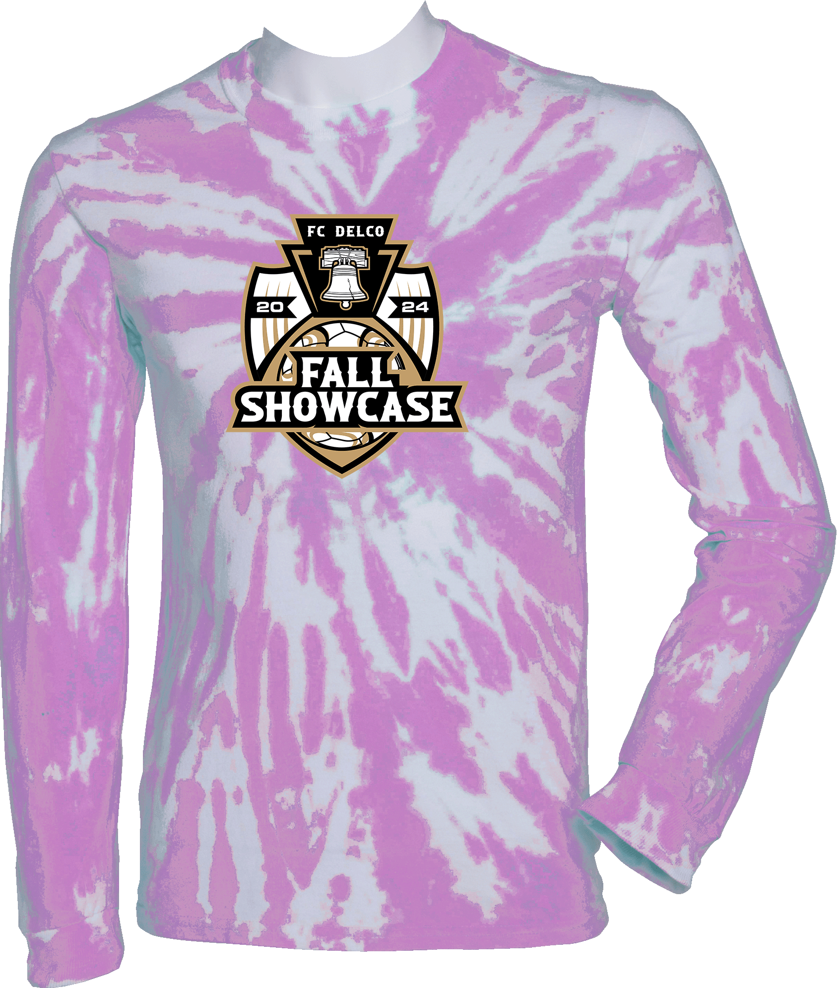 Tie-Dye Long Sleeves - 2024 FC Delco Fall Showcase