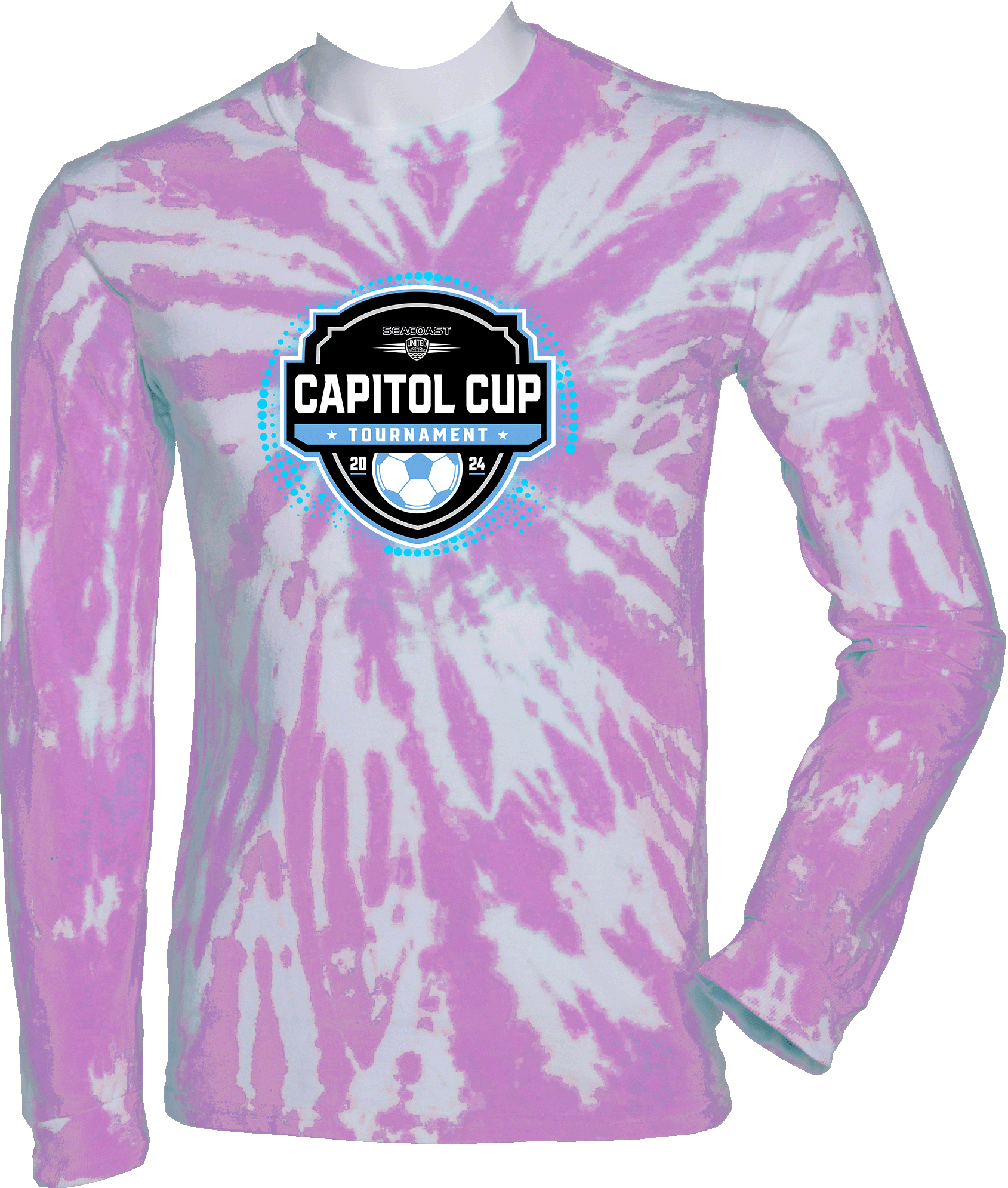 Tie-Dye Long Sleeves - 2024 Seacoast Capitol Cup Tournament