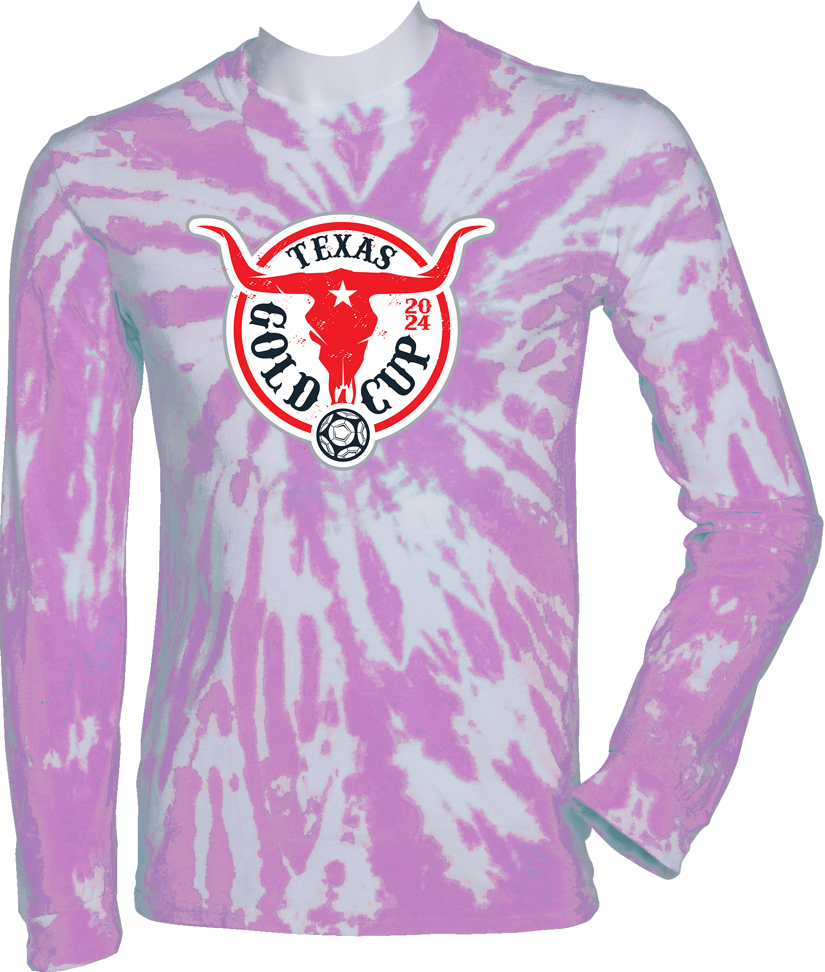 Tie-Dye Long Sleeves - 2024 Texas Gold Cup