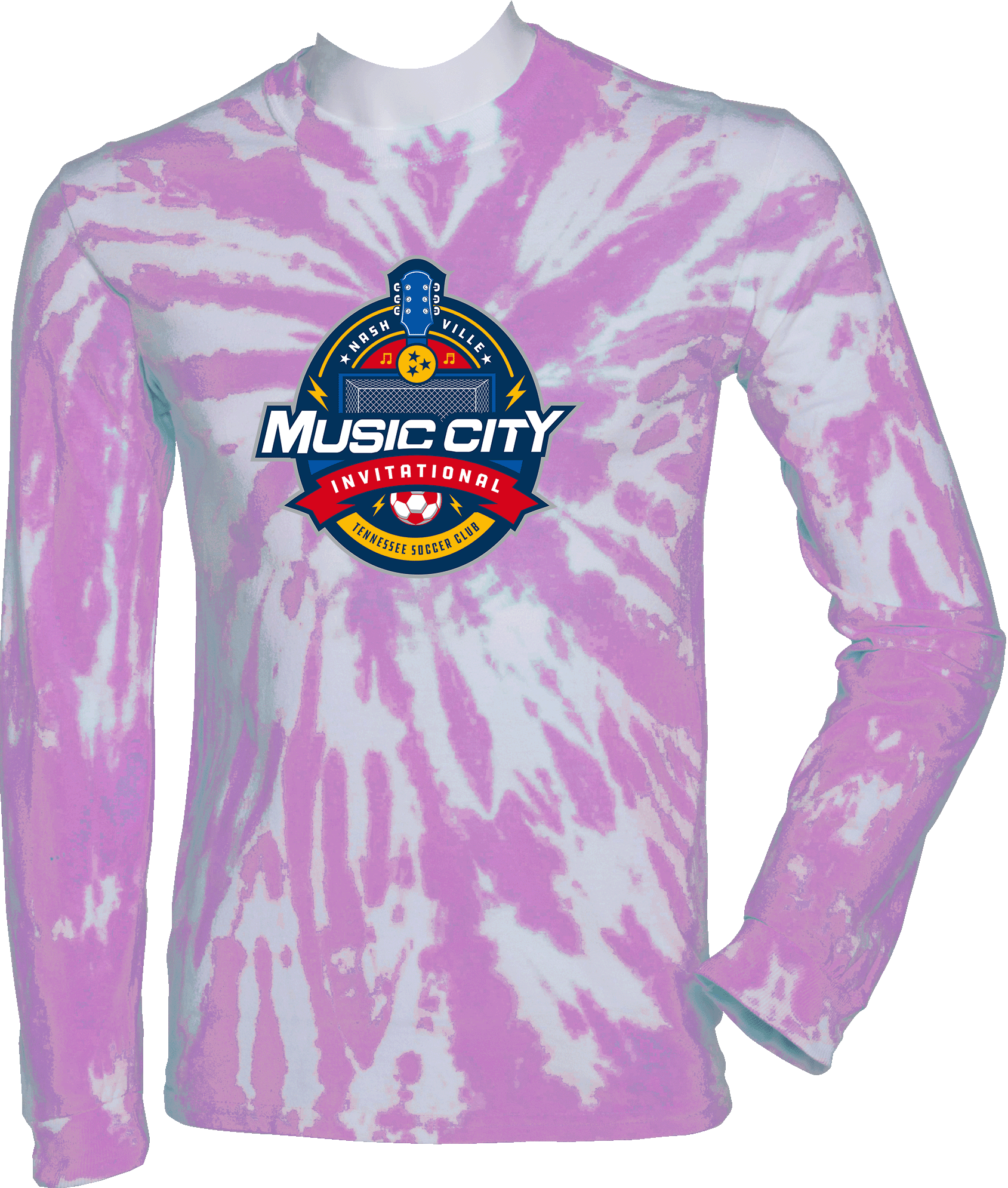 Tie-Dye Long Sleeves - 2024 Music City Invitational