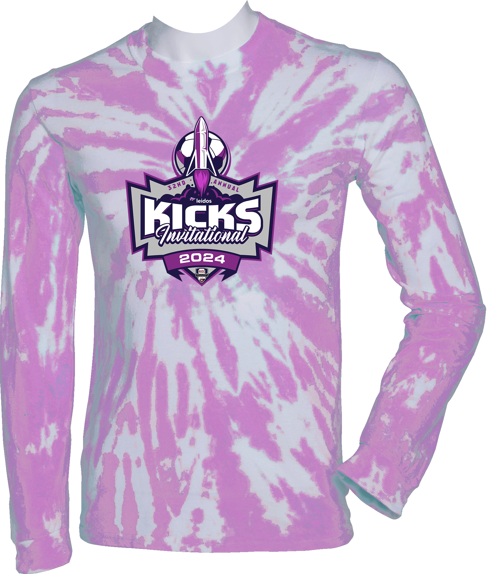 Tie-Dye Long Sleeves - 2024 Leidos Kicks Invitational