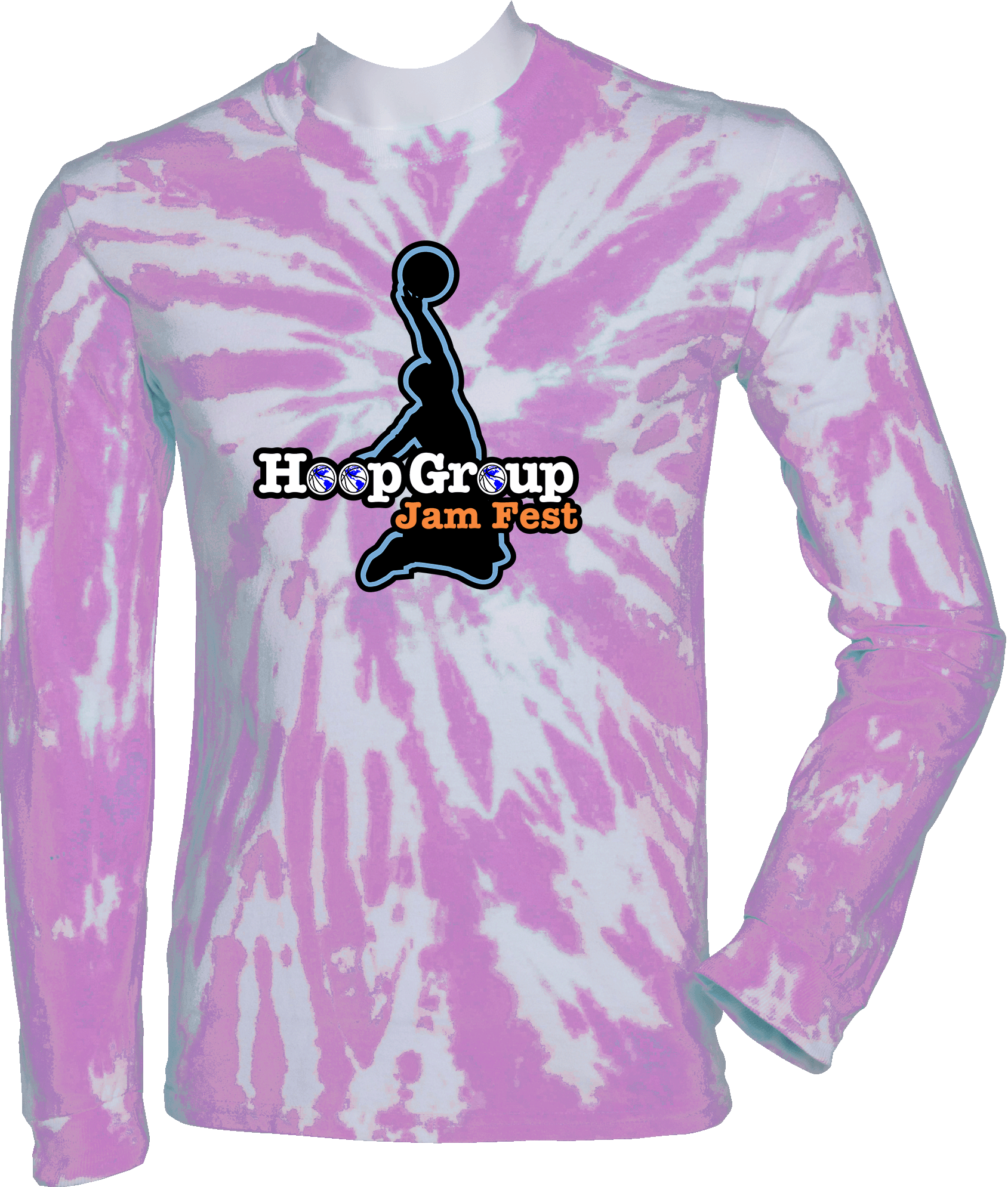 Tie-Dye Long Sleeves - 2024 Fall New Jersey Jam Fest - Secondary