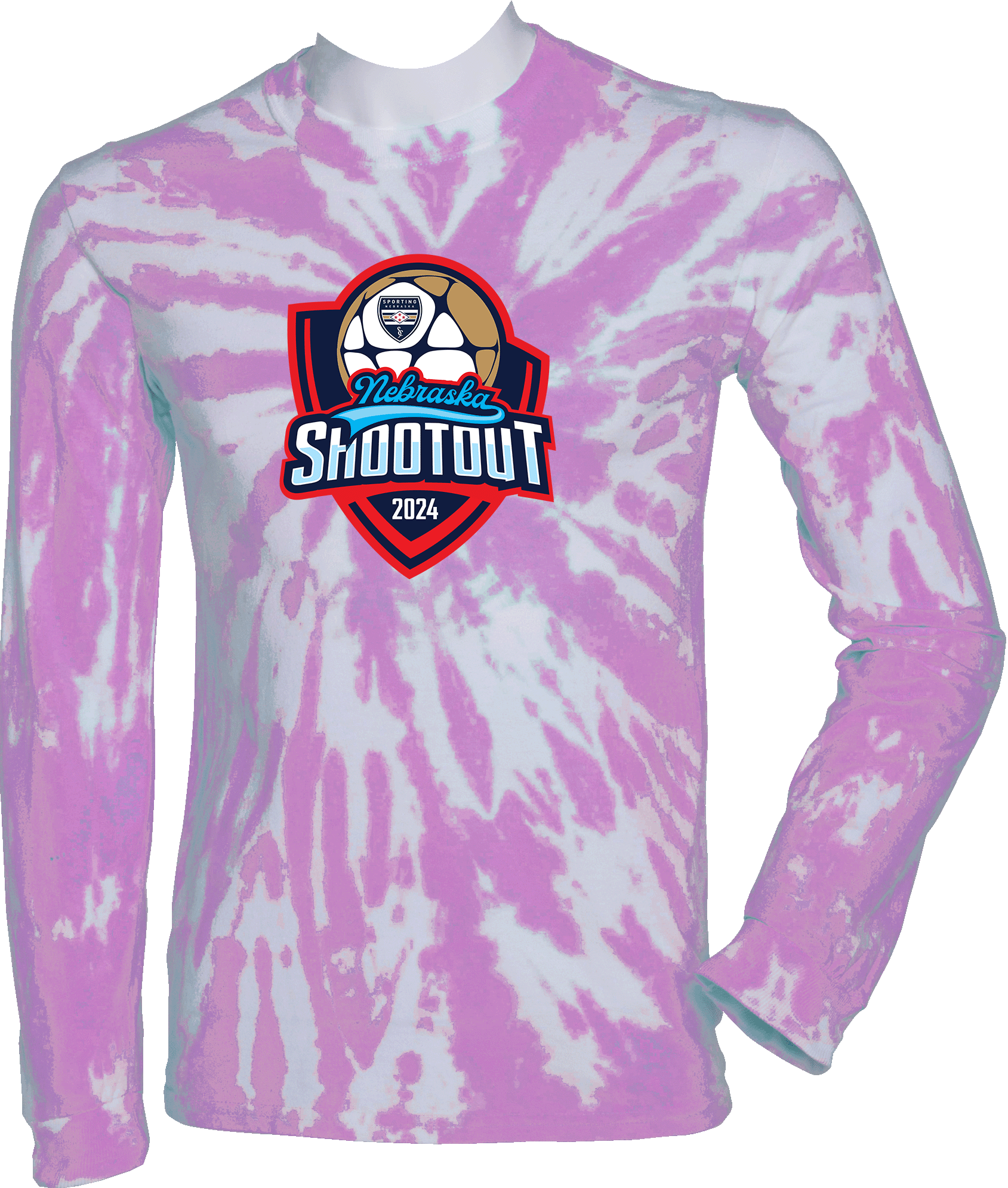 Tie-Dye Long Sleeves - 2024 Nebraska Shootout