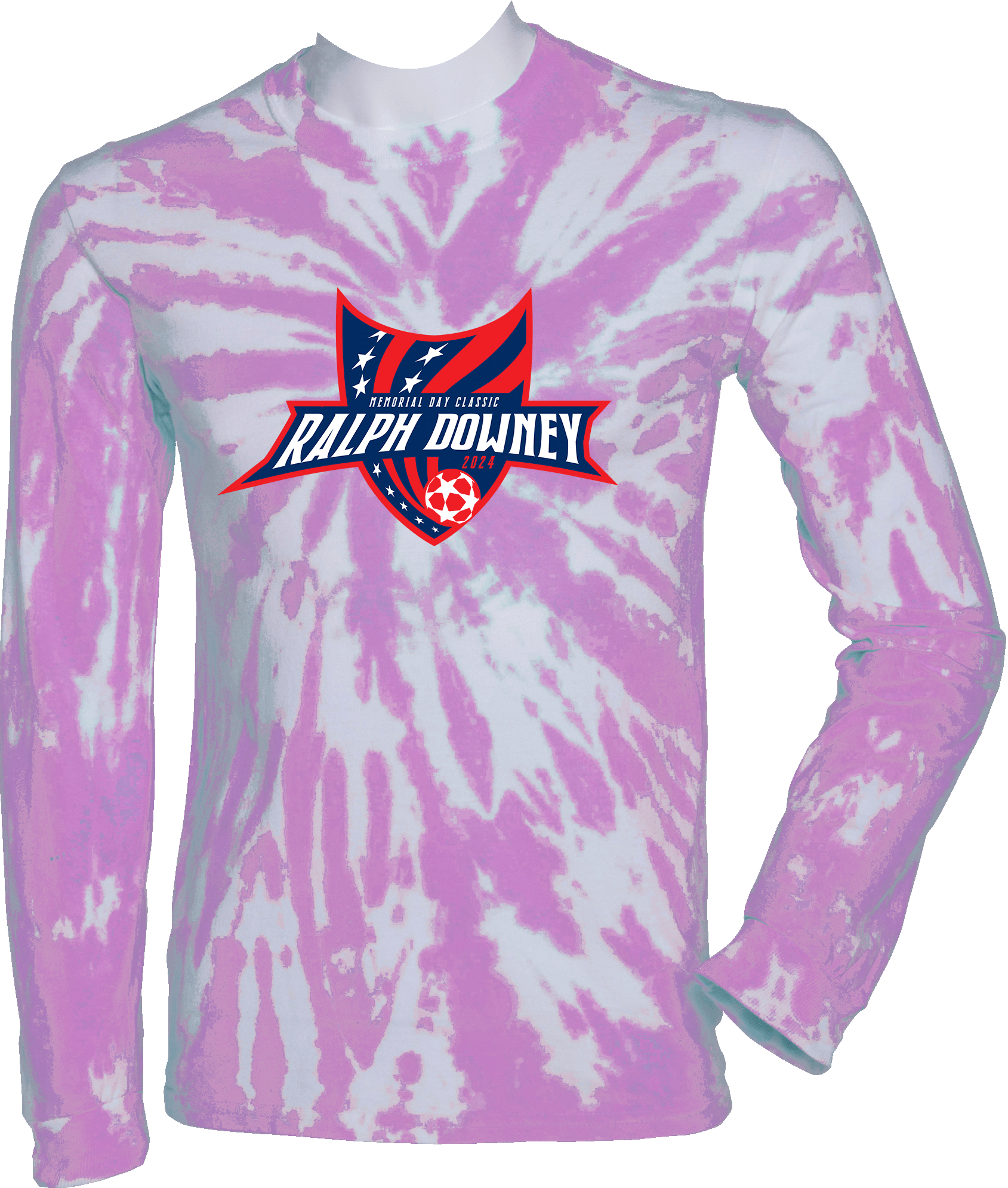 Tie-Dye Long Sleeves - 2024 Ralph Downey Memorial Day Classic