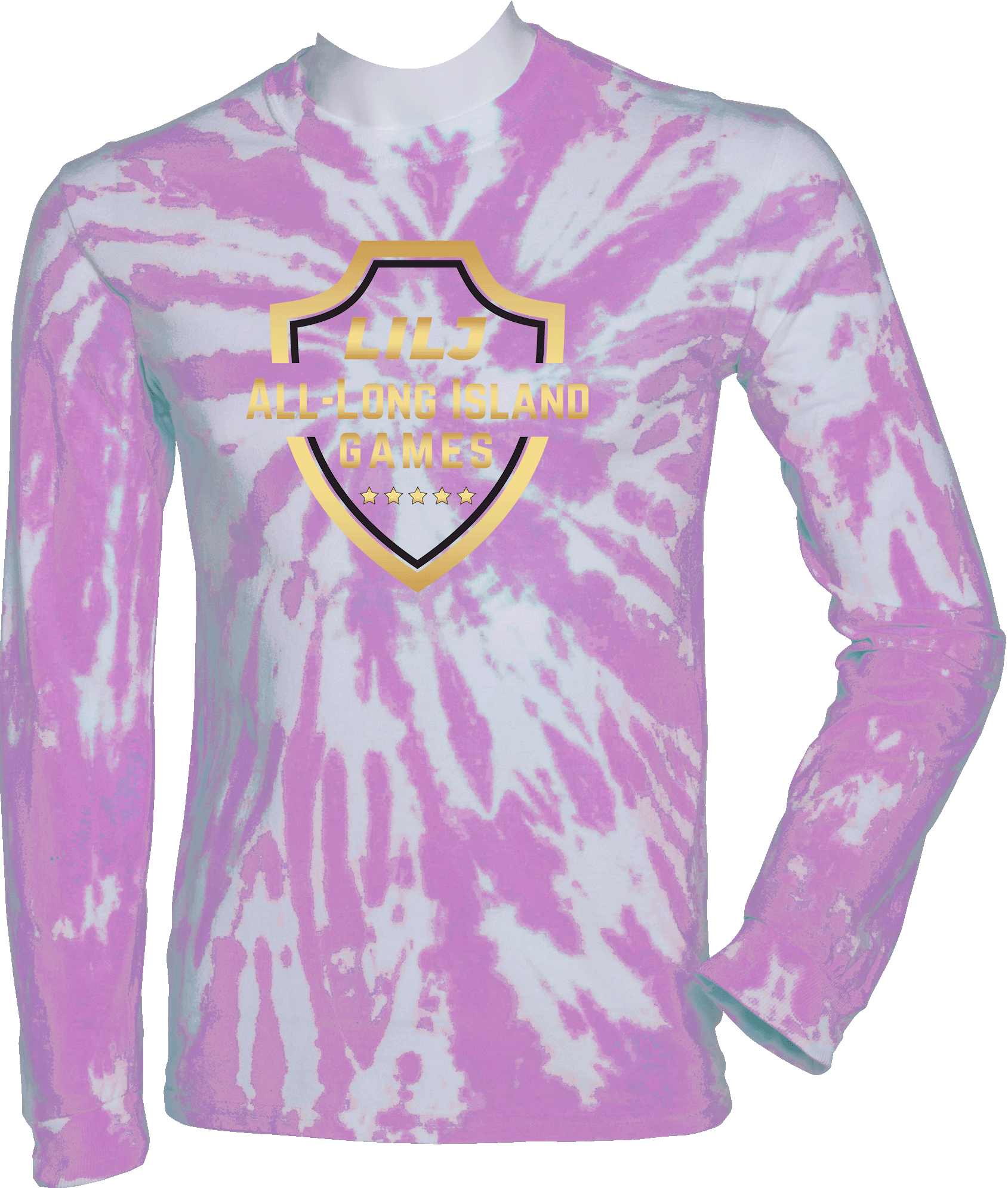 Tie-Dye Long Sleeves - 2024 All Long Island Games