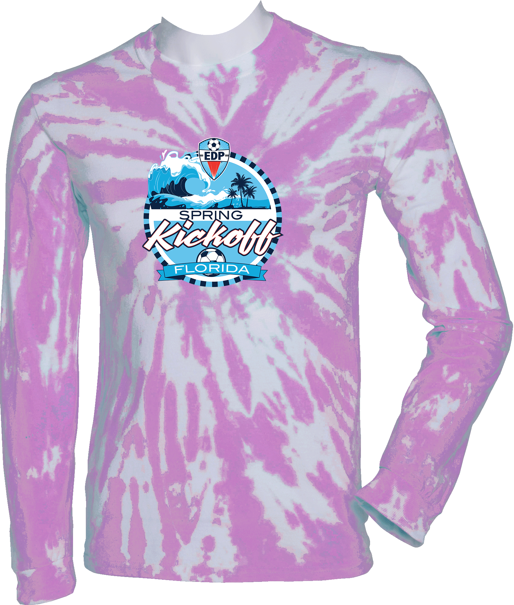 Tie-Dye Long Sleeves - 2025 EDP Spring Kickoff Florida