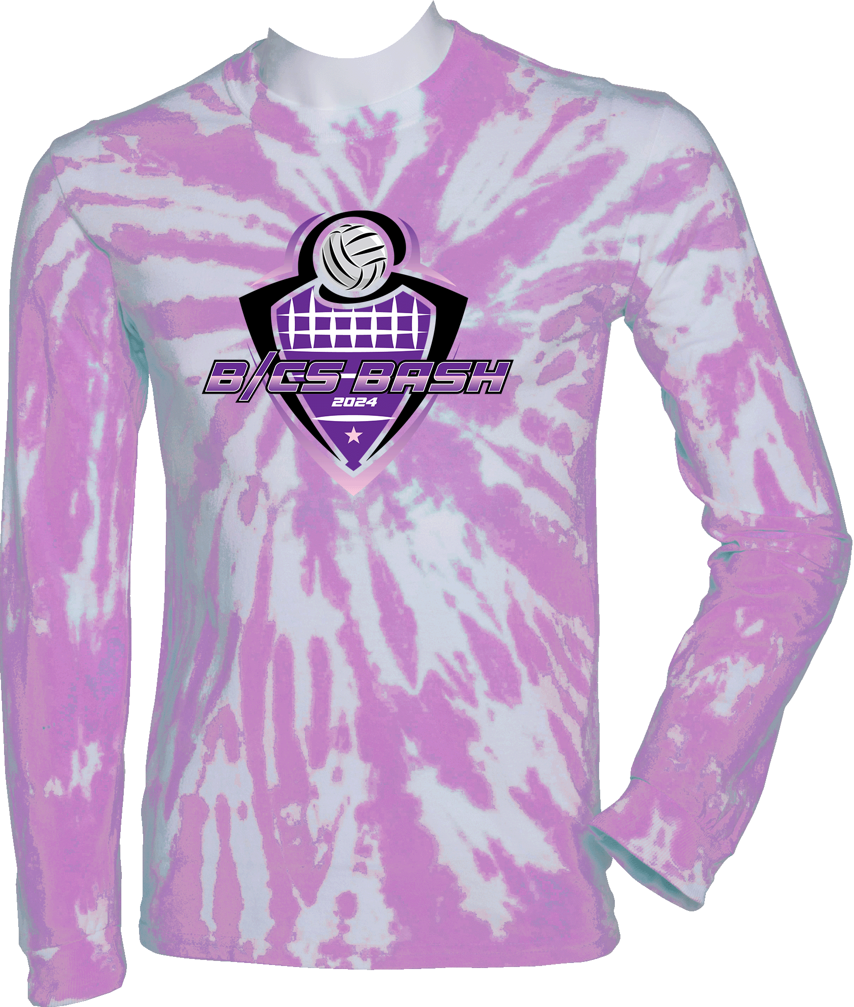 Tie-Dye Long Sleeves - 2024 B/CS Bash