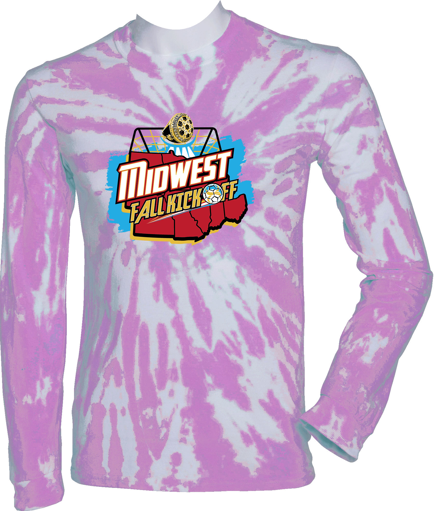 Tie-Dye Long Sleeves - 2024 Midwest Fall Kickoff