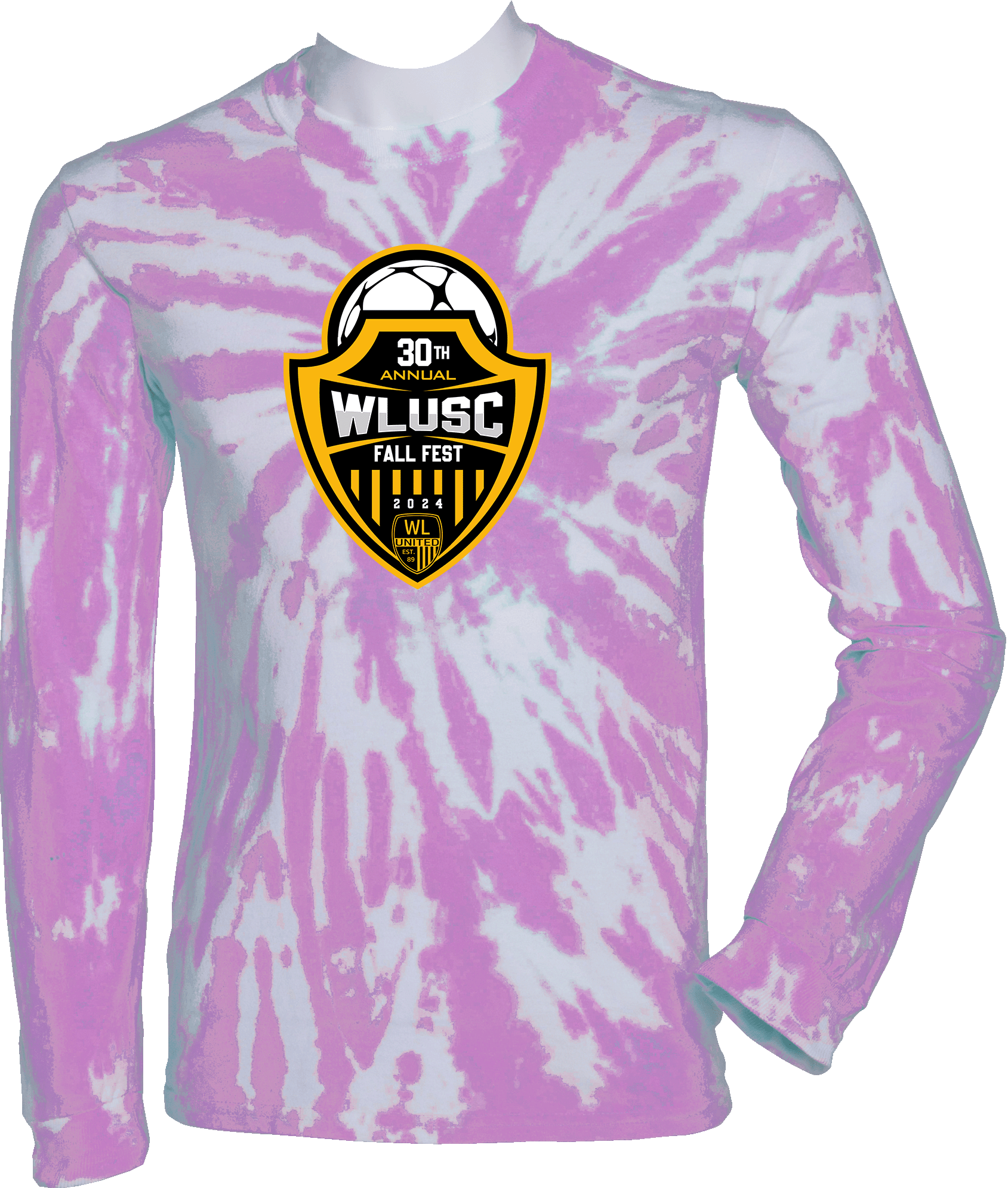 Tie-Dye Long Sleeves - 2024 30th Annual WLUSC Fall Fest