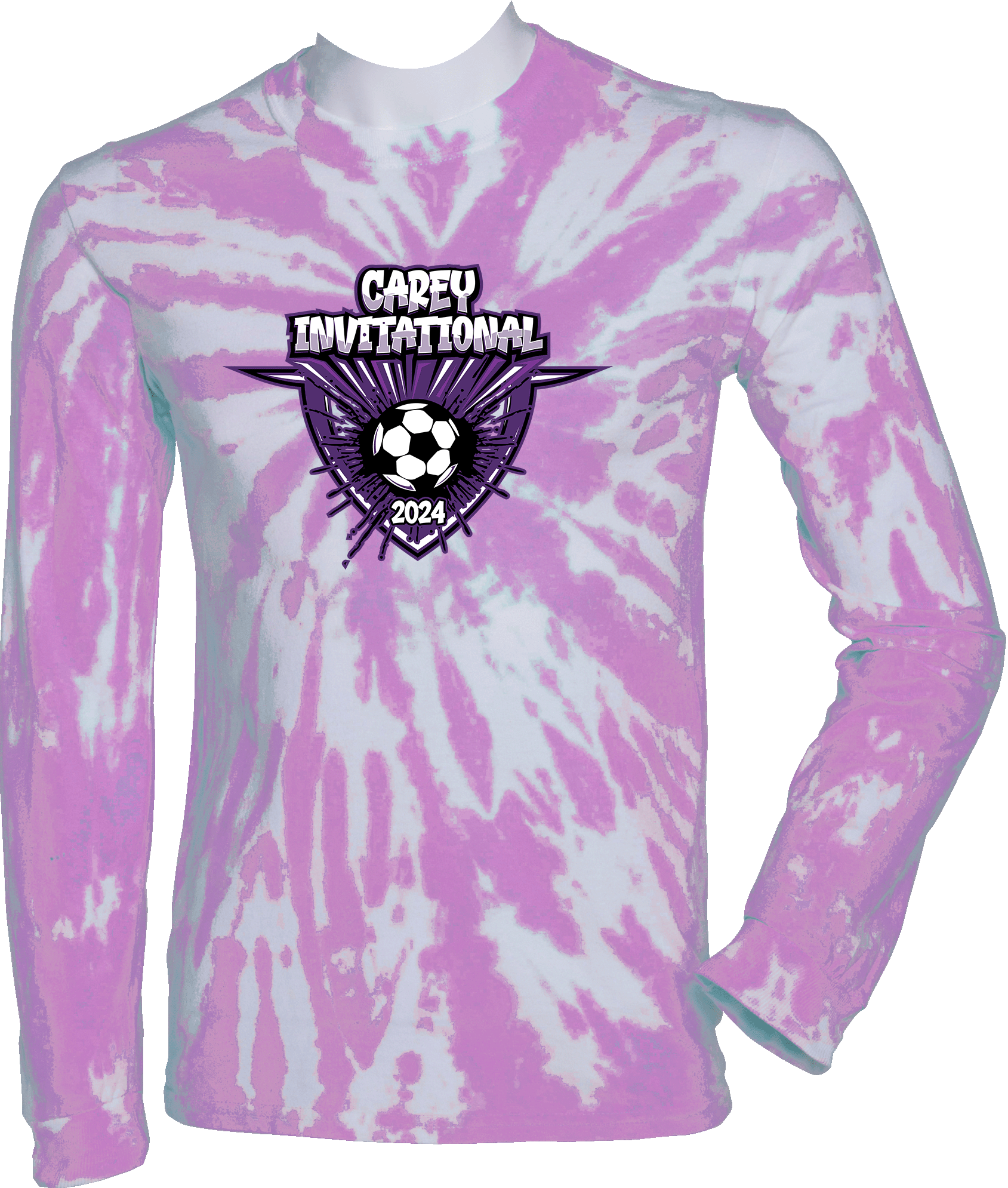 Tie-Dye Long Sleeves - 2024 Carey Invitational