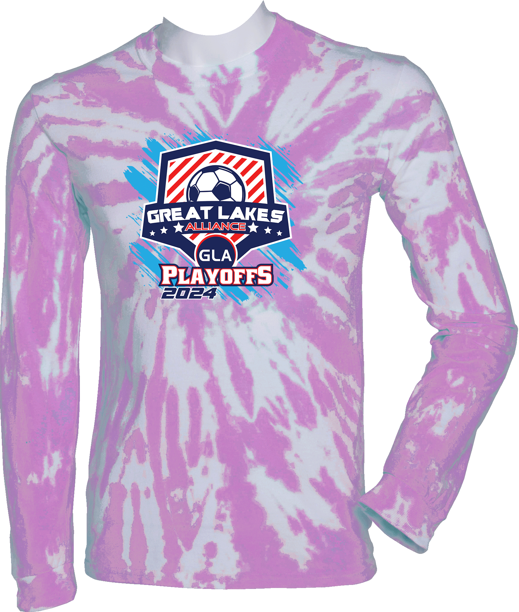 Tie-Dye Long Sleeves - 2024 GLA Championship Playoff