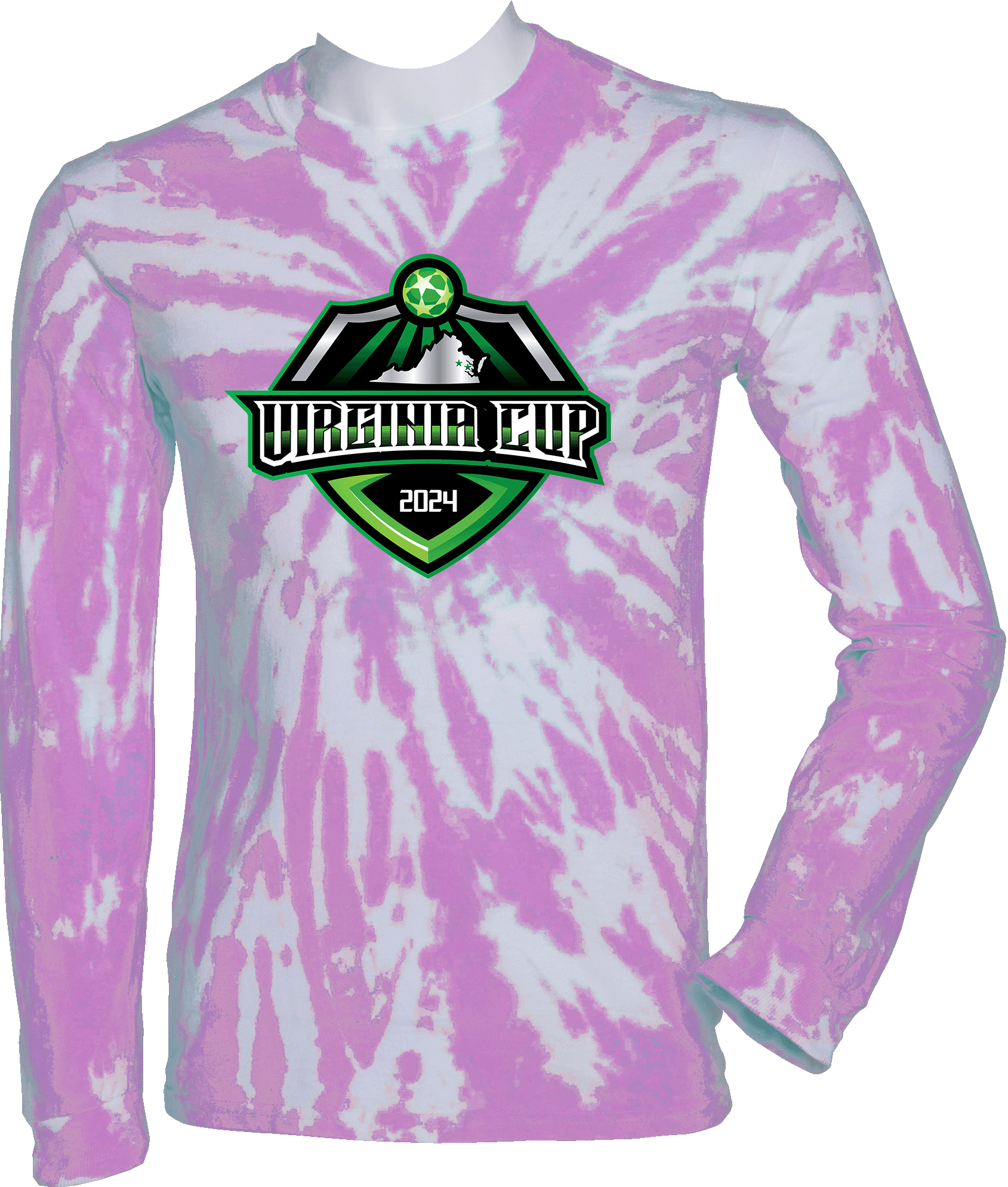 Tie-Dye Long Sleeves - 2024 Virginia Cup