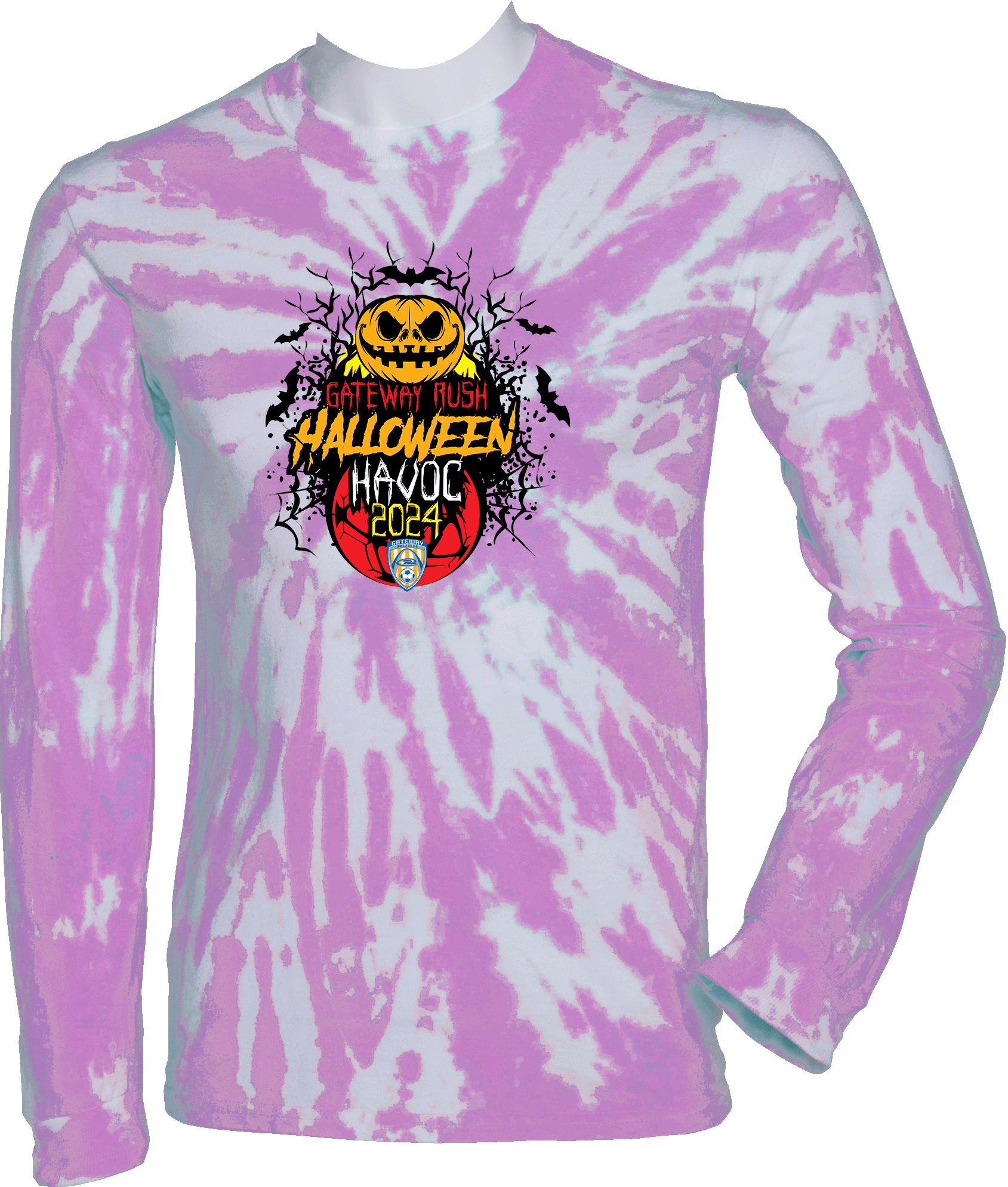 Tie-Dye Long Sleeves - 2024 Gateway Rush Halloween Havoc