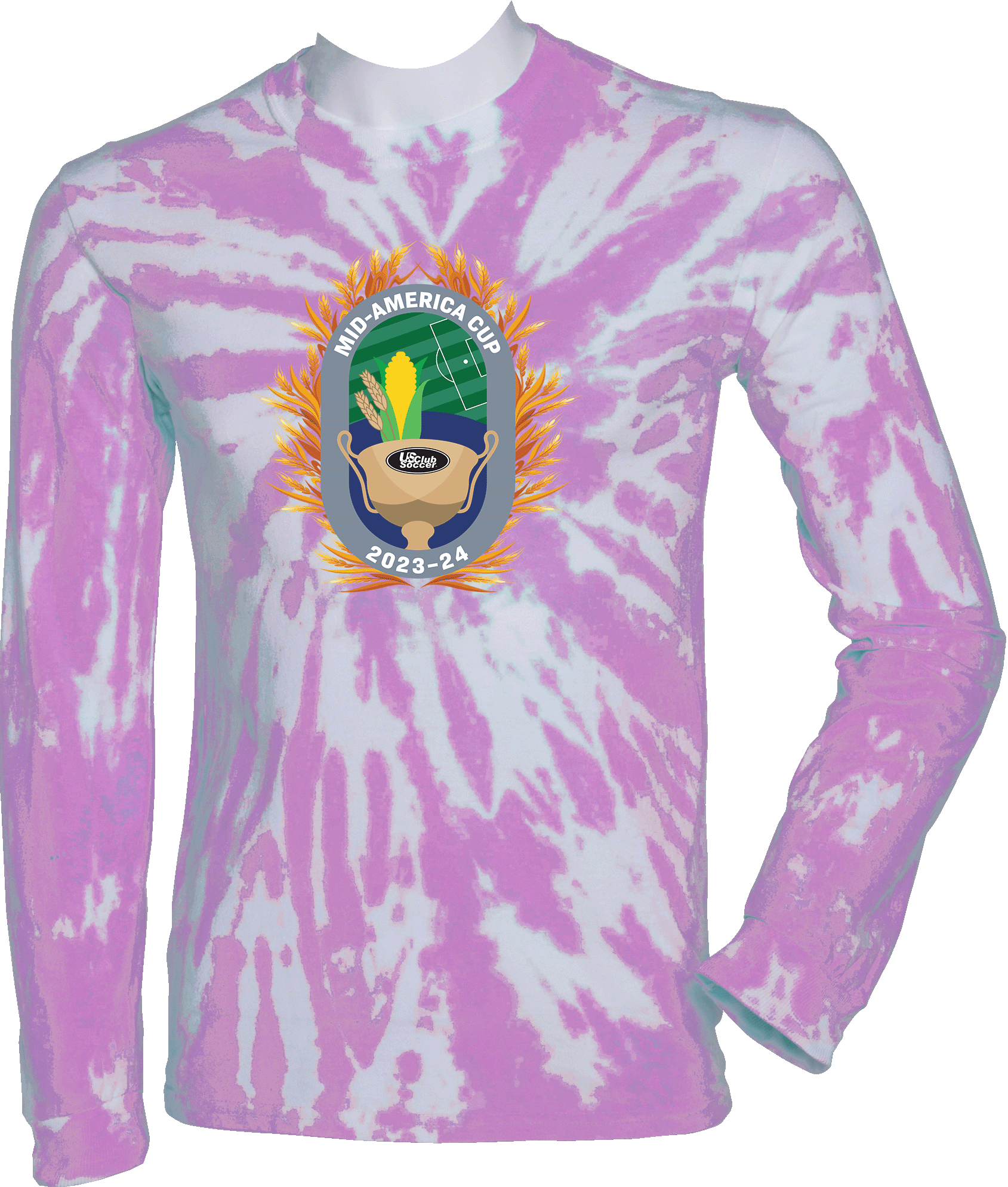 Tie-Dye Long Sleeves - 2024 Mid-America Cup