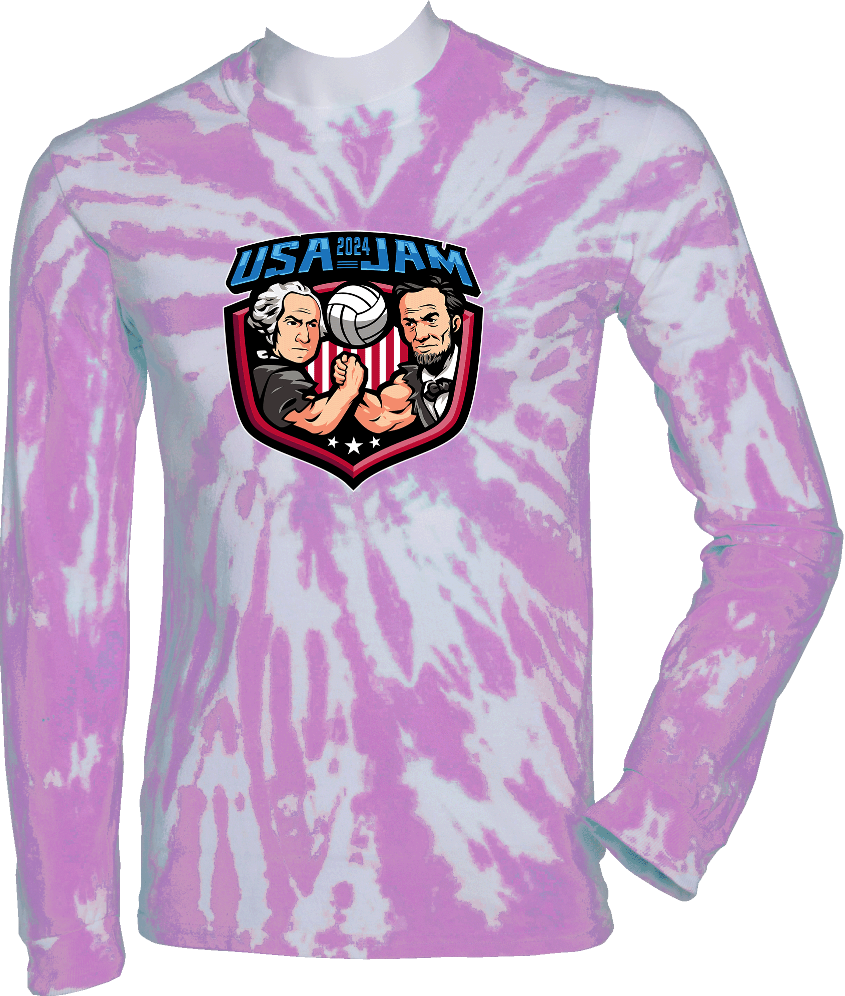 Tie-Dye Long Sleeves - 2024 USA Jam