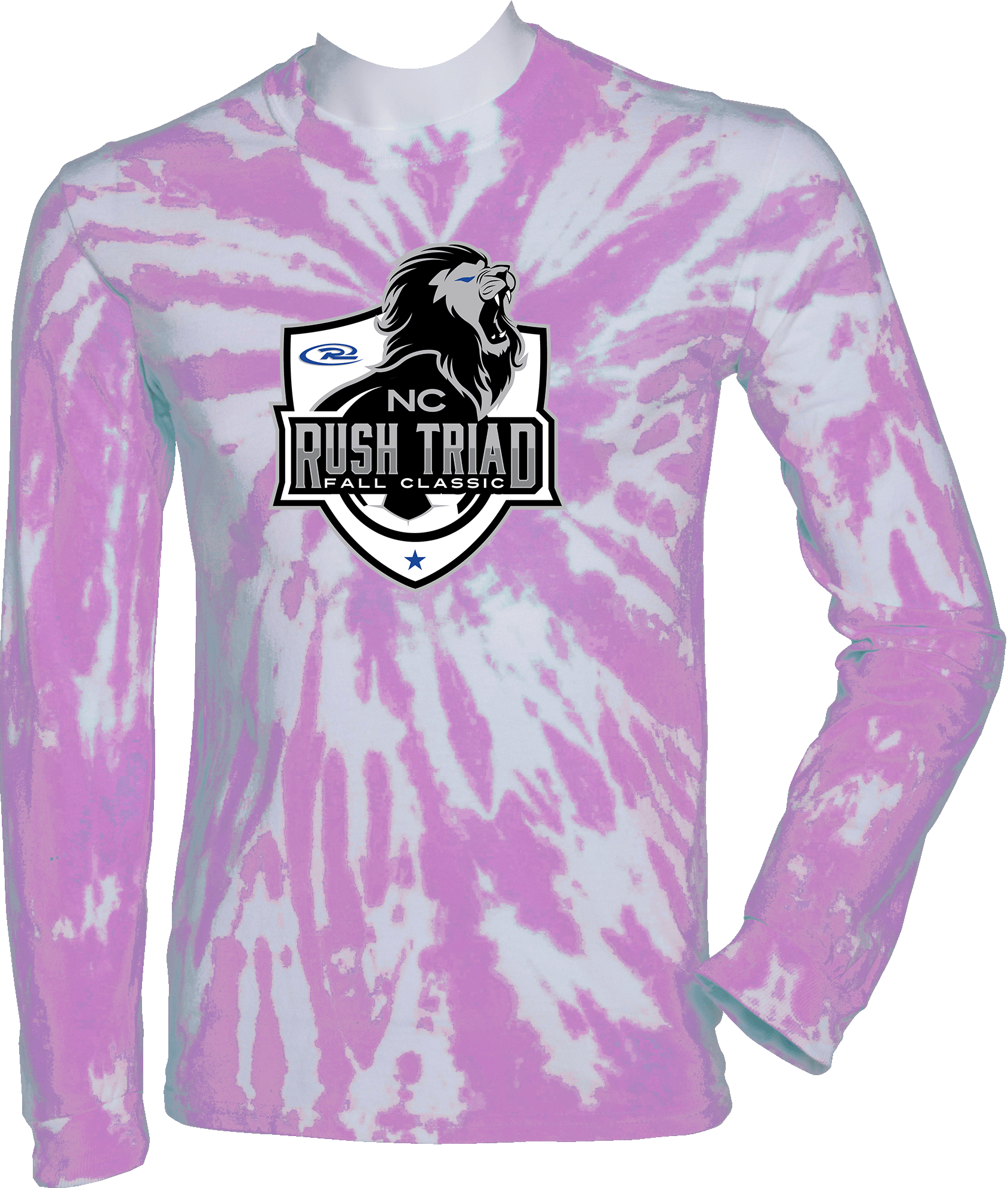 Tie-Dye Long Sleeves - 2024 NC Rush Triad Fall Classic