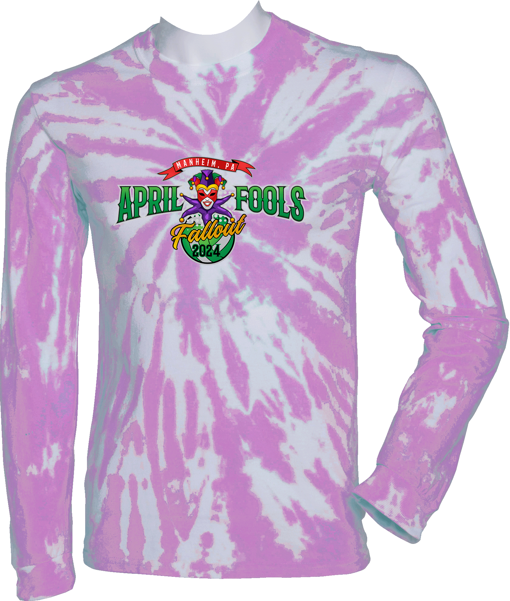 Tie-Dye Long Sleeves - 2024 April Fools Fallout