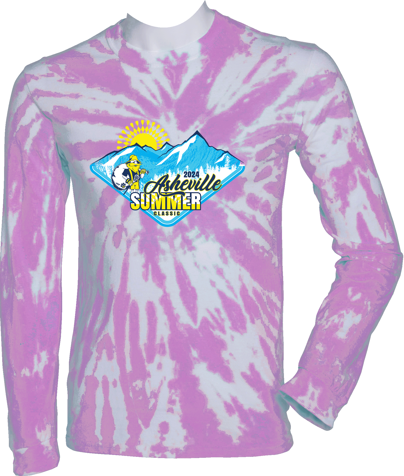 Tie-Dye Long Sleeves - 2024 Asheville Summer Classic