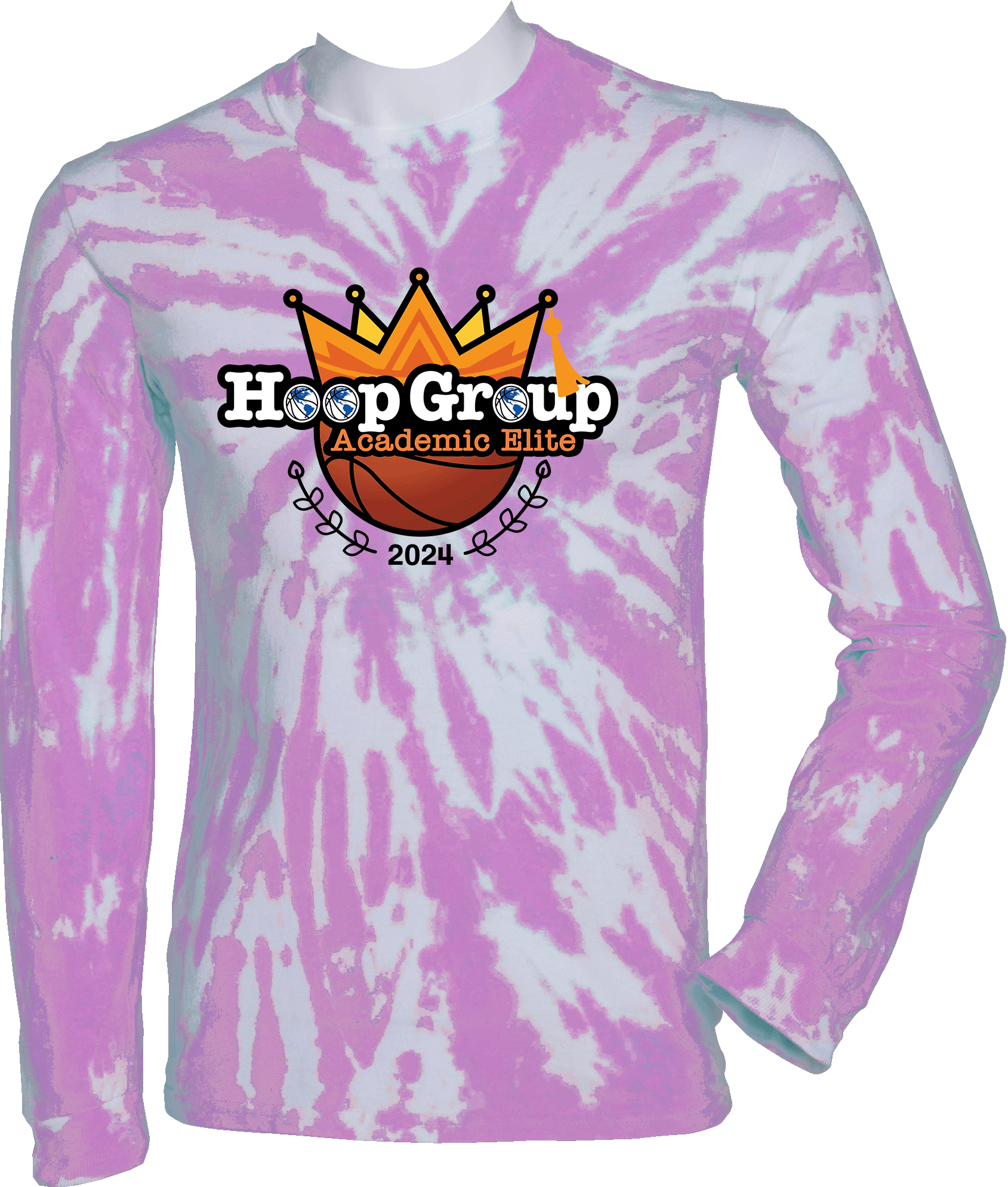 Tie-Dye Long Sleeves - 2024 Academic Elite Session 2 Camp