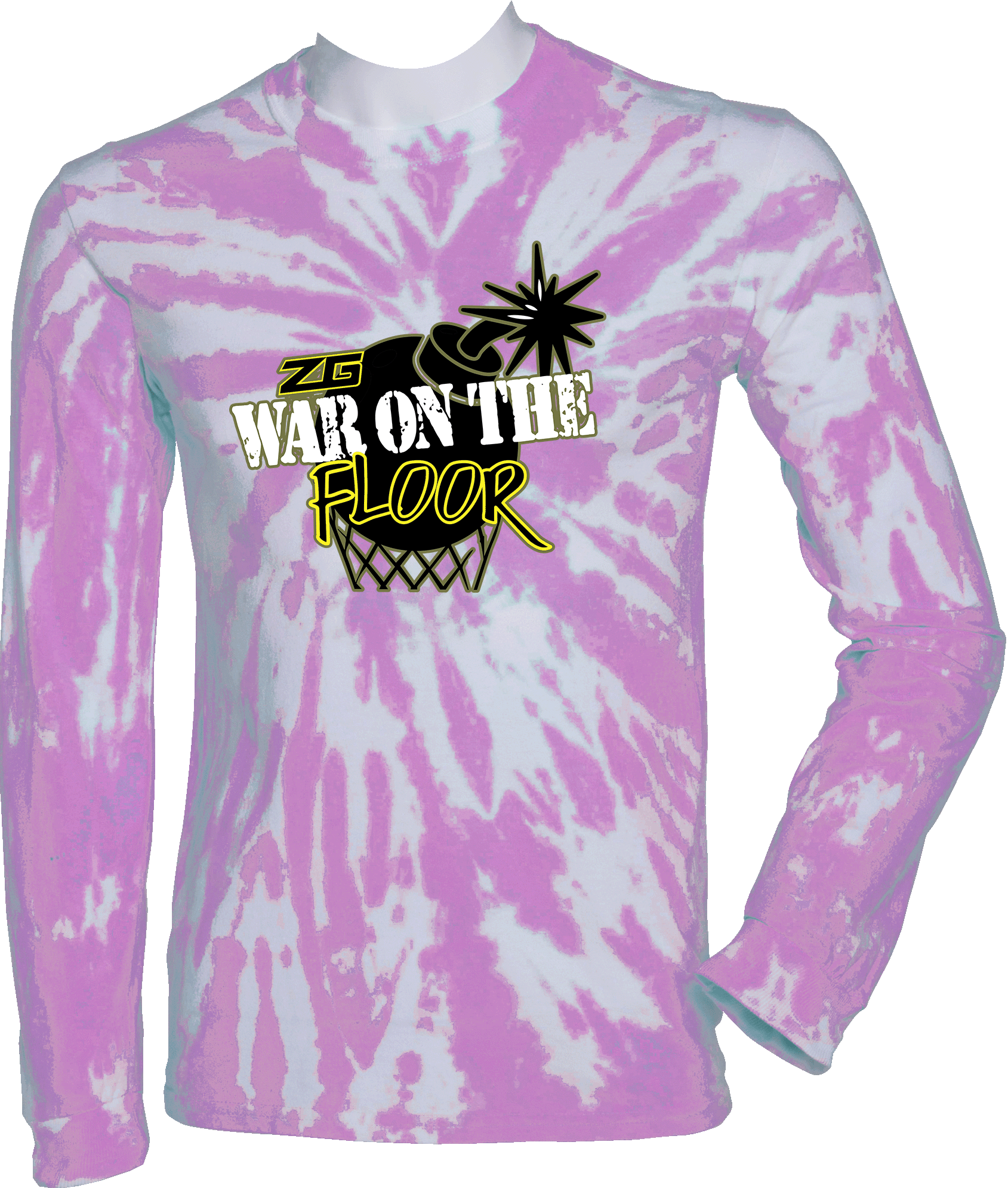 Tie-Dye Long Sleeves - 2024 Zero Gravity War on the Floor (CT)