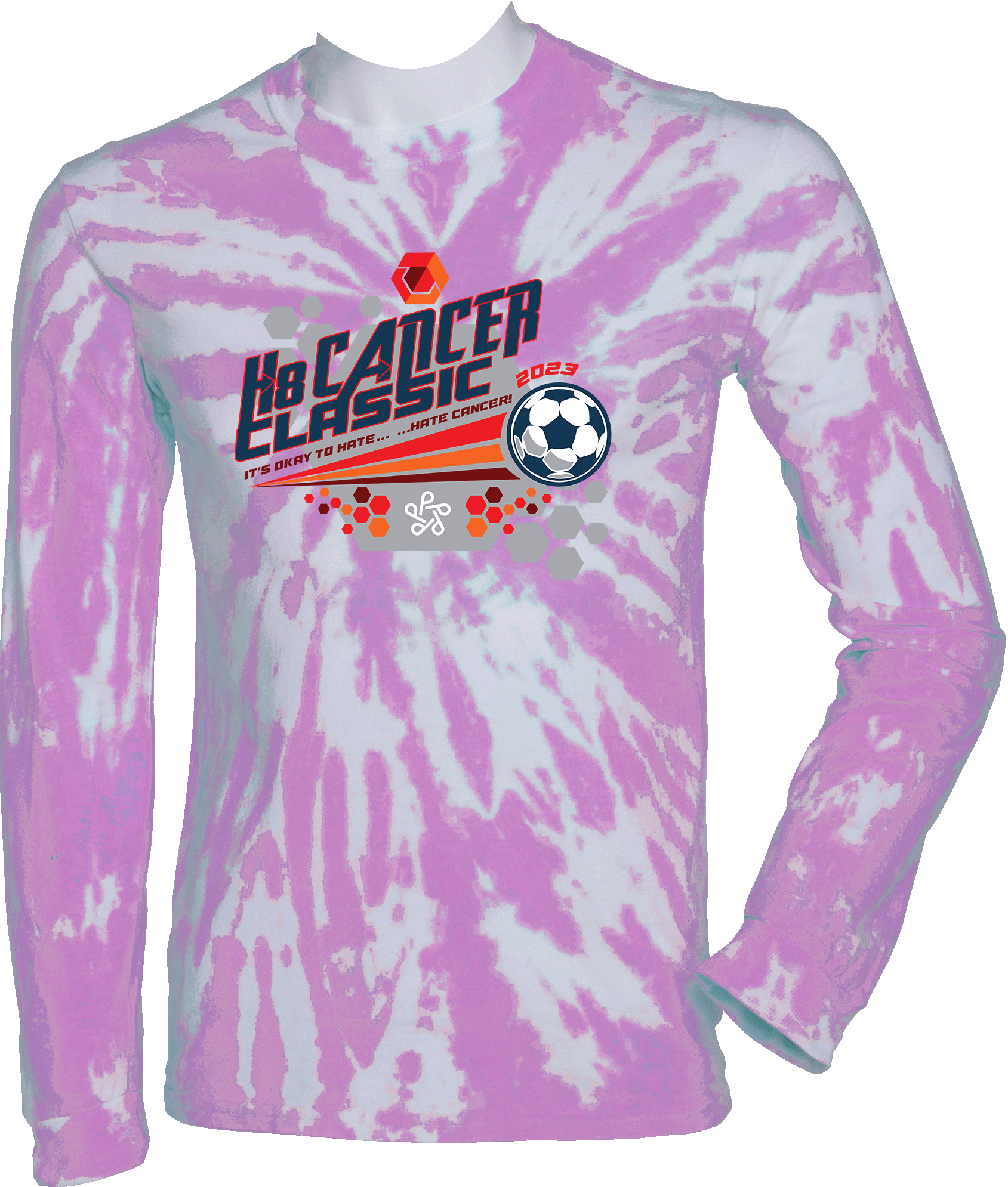 Tie-Dye Long Sleeves - 2024 H8 Cancer Classic