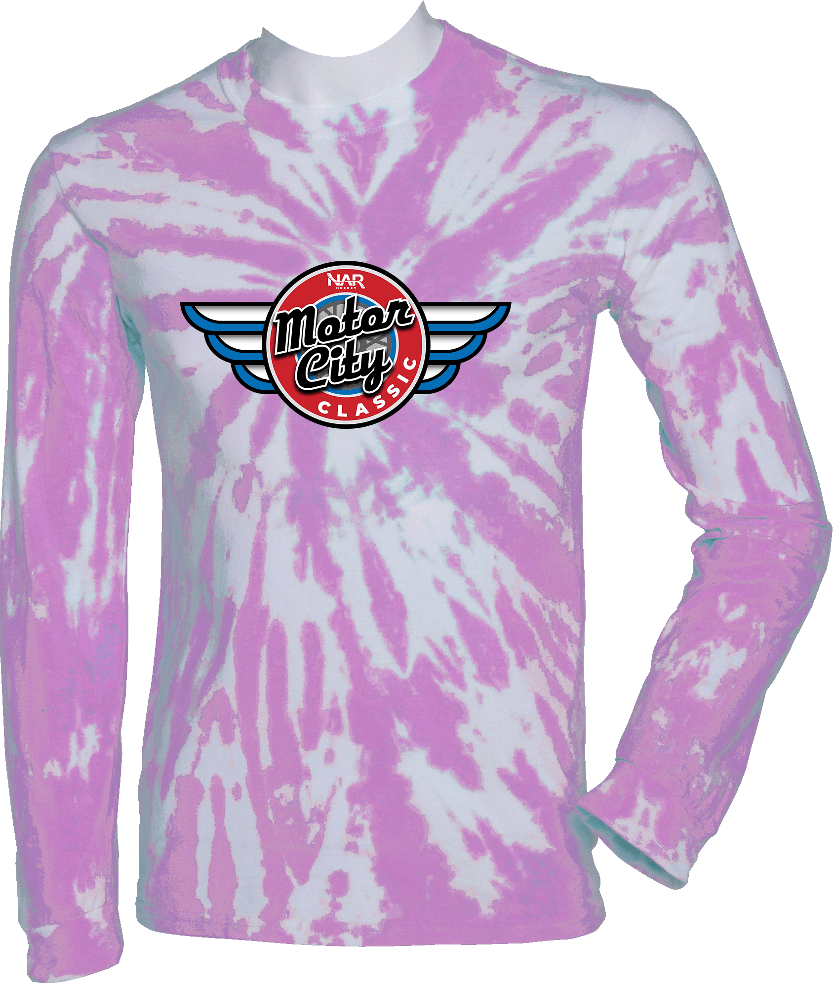 Tie-Dye Long Sleeves - 2024 Motor City Classic