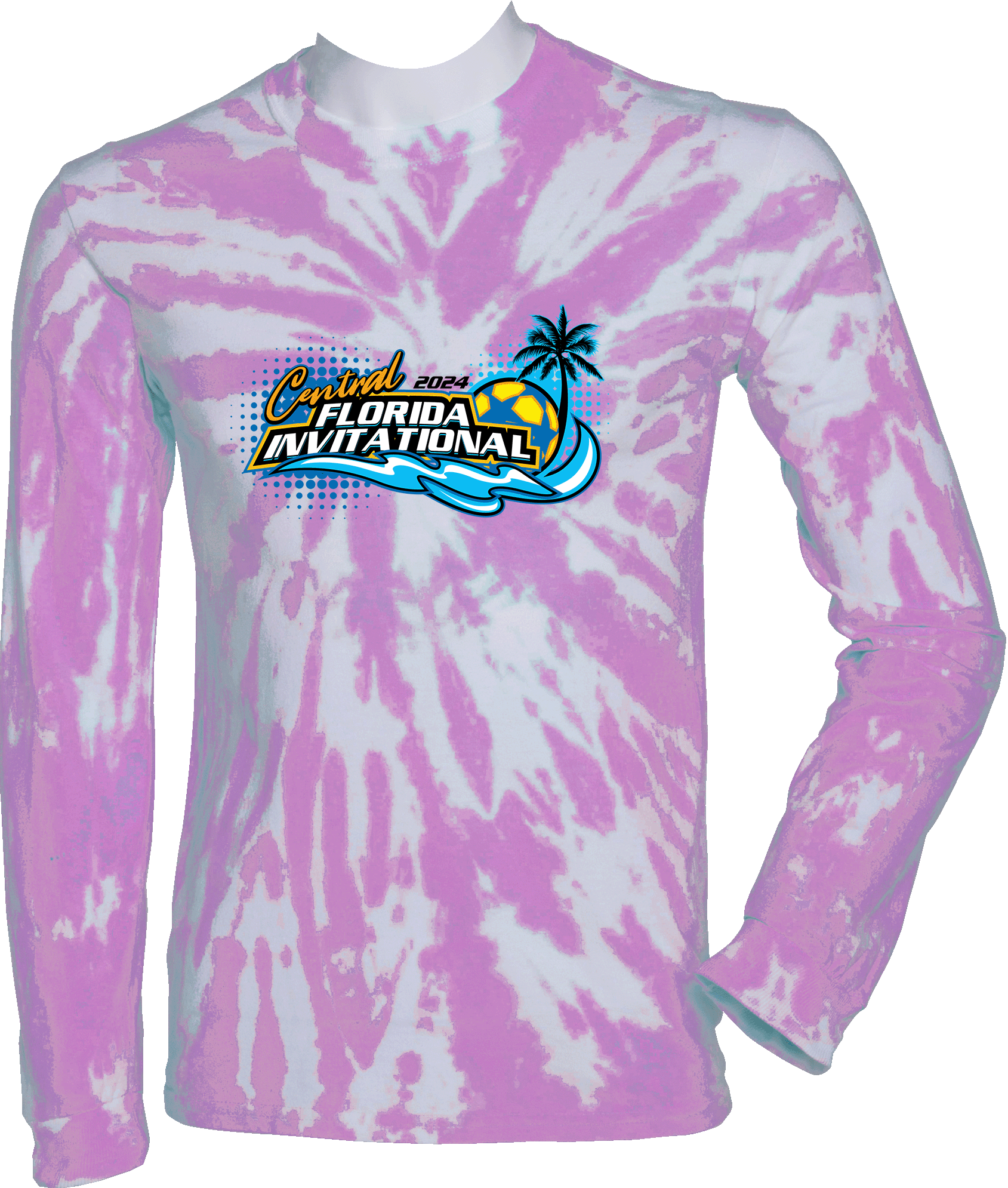 Tie-Dye Long Sleeves - 2024 Central Florida Invitational