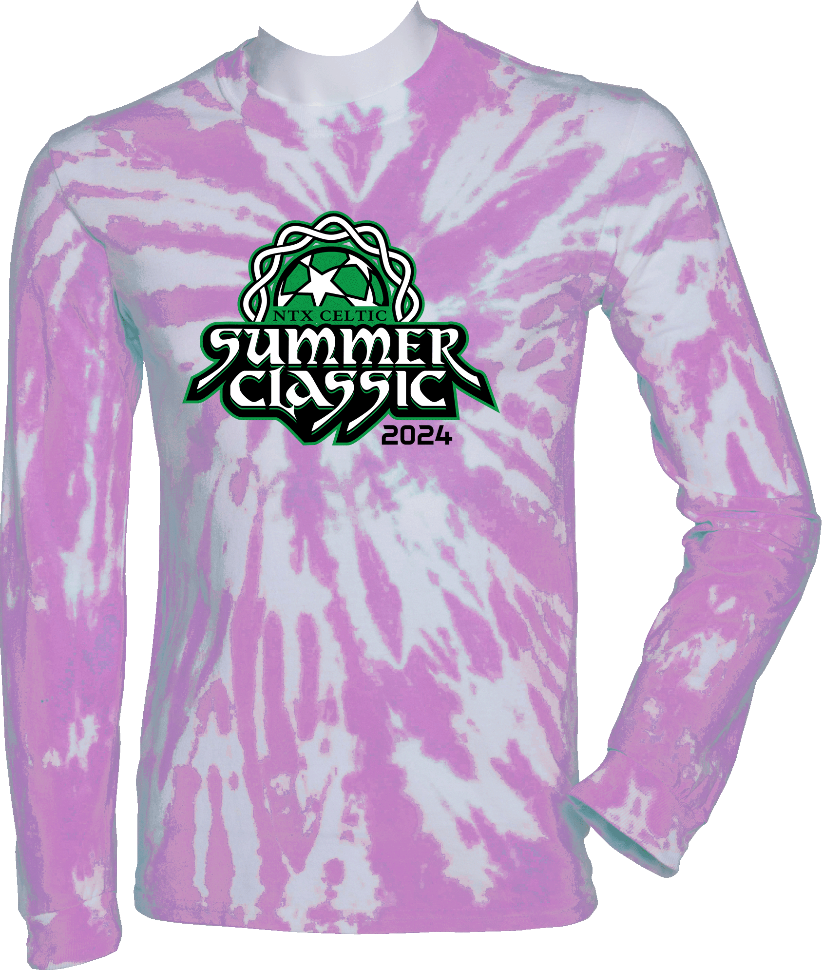 Tie-Dye Long Sleeves - 2024 NTX Celtic Summer Classic