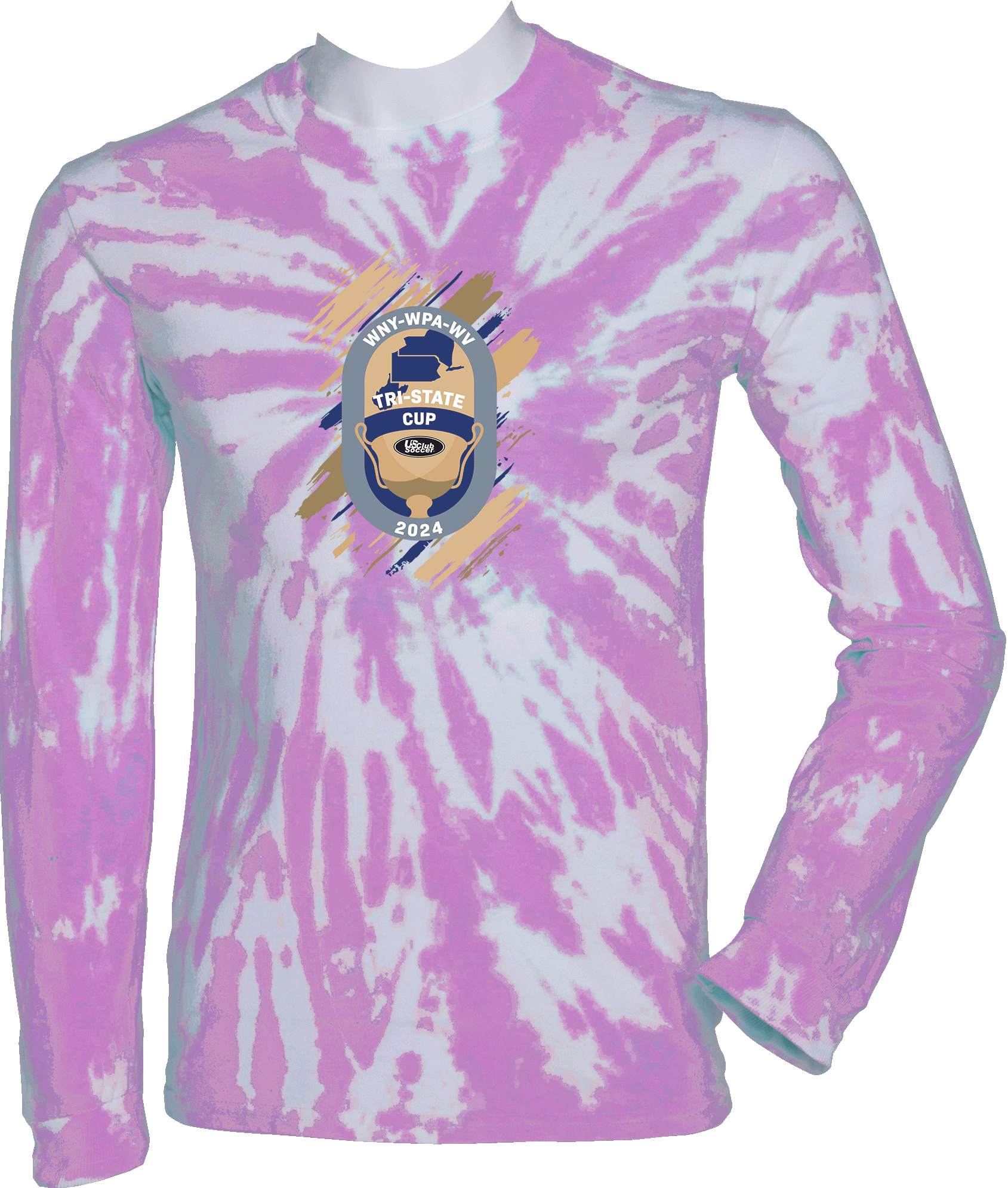 Tie-Dye Long Sleeves - 2024 US Club Tri-State Cup