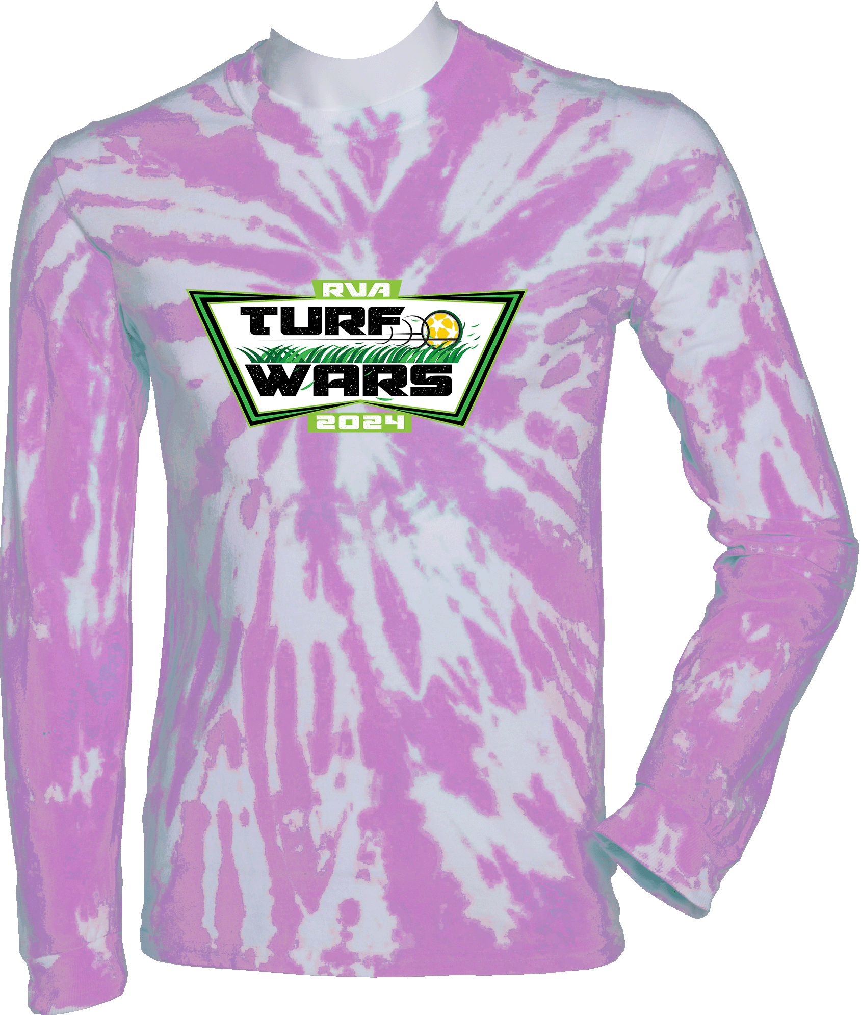 Tie-Dye Long Sleeves - 2024 RVA Turf Wars