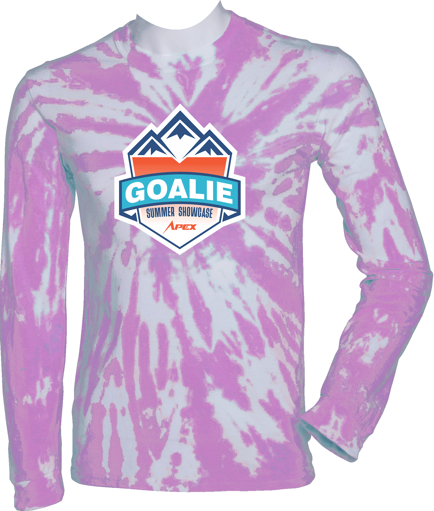 Tie-Dye Long Sleeves - 2024 Apex Summer Goalie Showcase