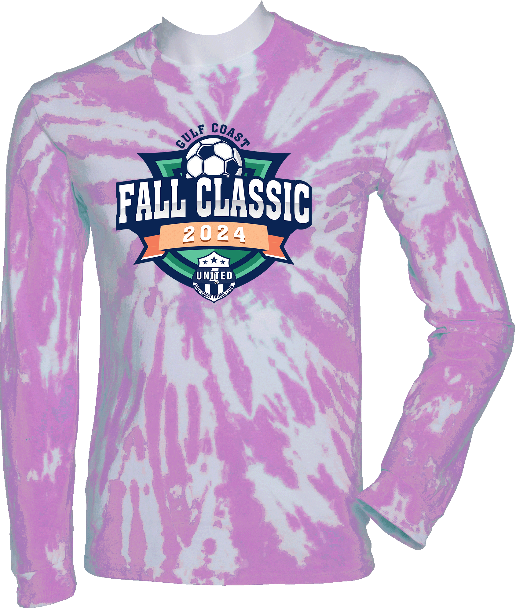 Tie-Dye Long Sleeves - 2024 Gulf Coast Fall Classic