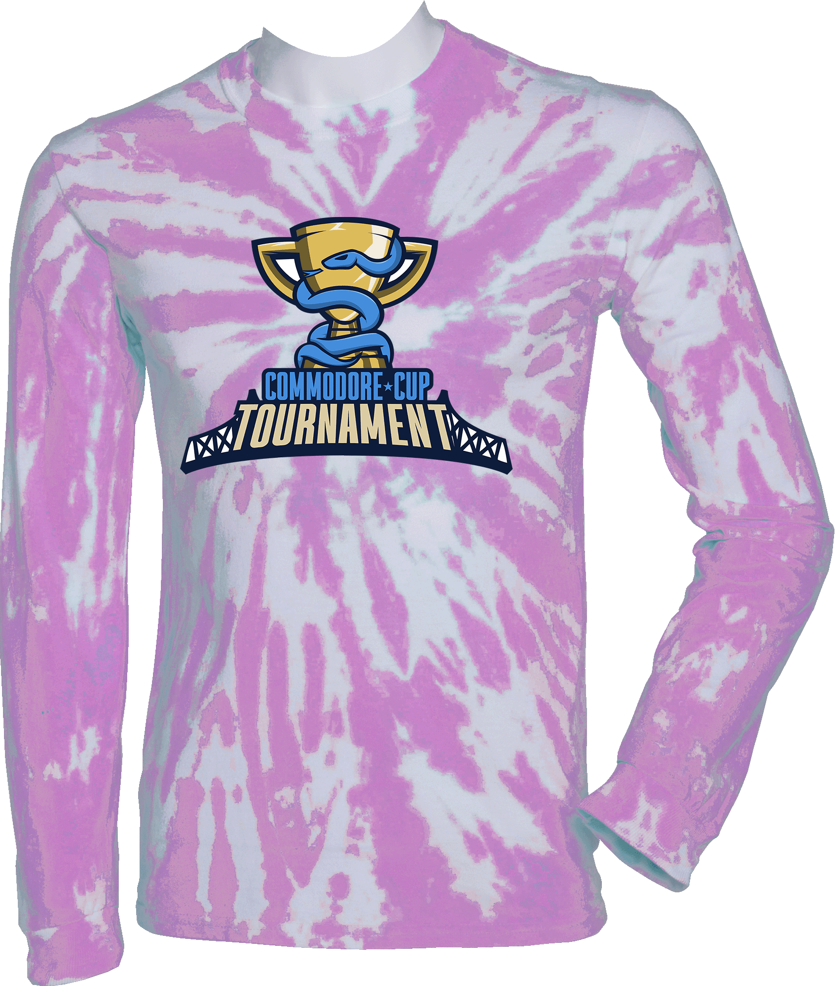 Tie-Dye Long Sleeves - 2024 Commodore Cup