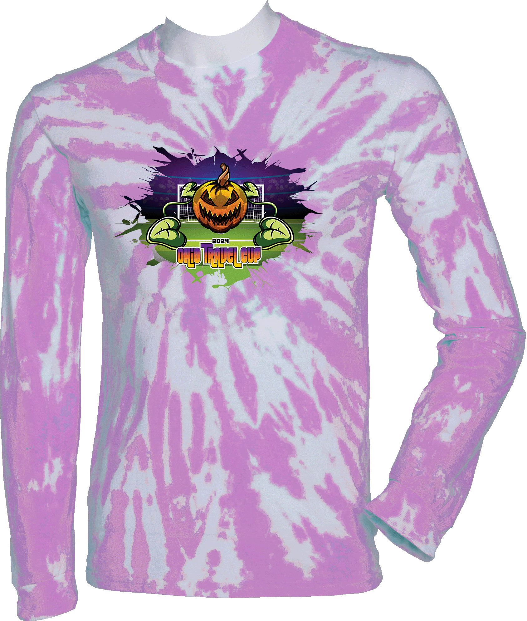 Tie-Dye Long Sleeves - 2024 Ohio Travel Cup