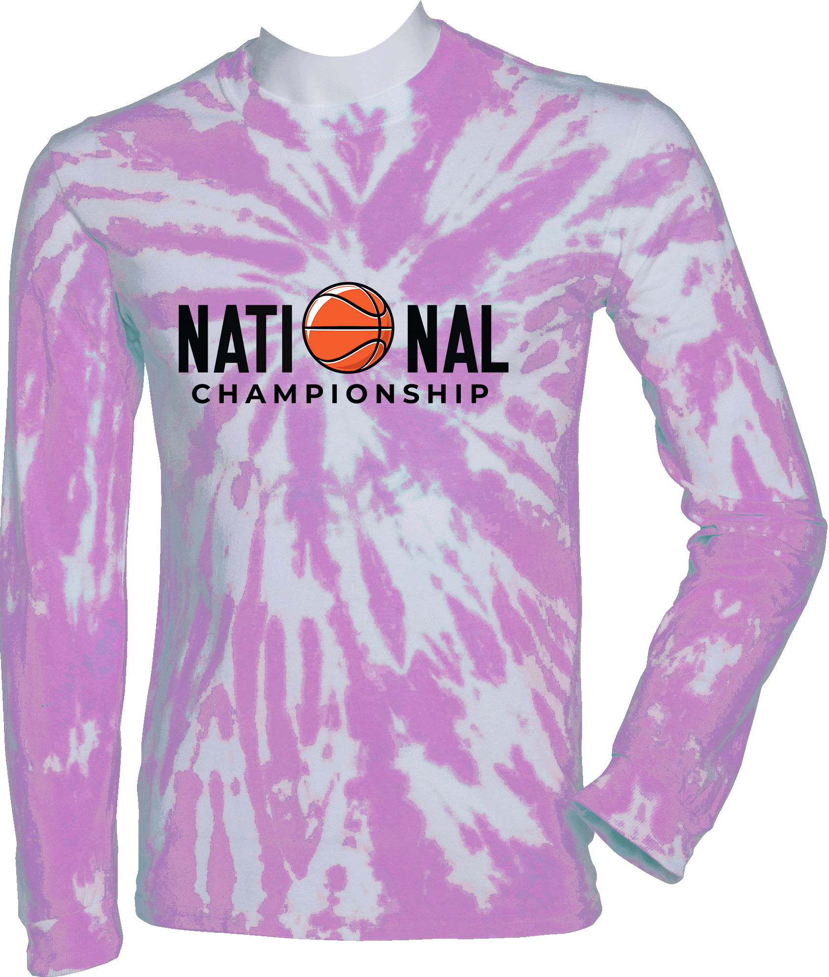 Tie-Dye Long Sleeves - 2024 The National Championship