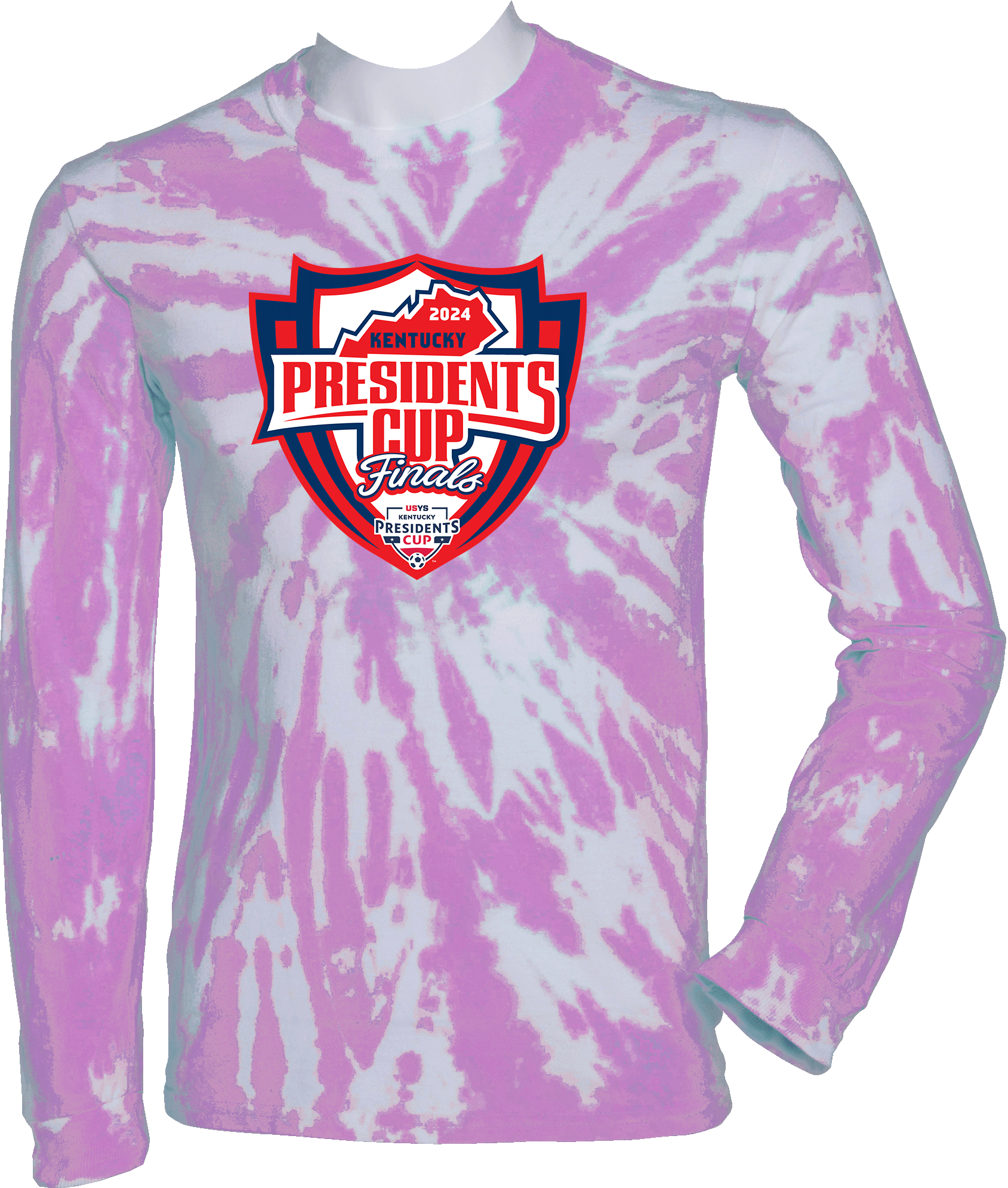 Tie-Dye Long Sleeves - 2024 USYS KY Presidents Cup Finals