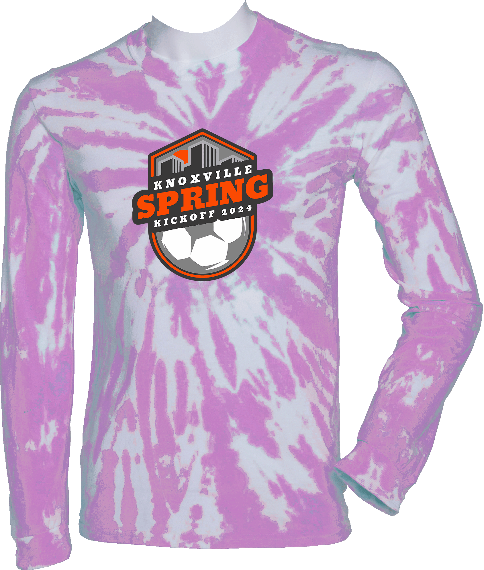 Tie-Dye Long Sleeves - 2024 Knoxville Spring Kickoff