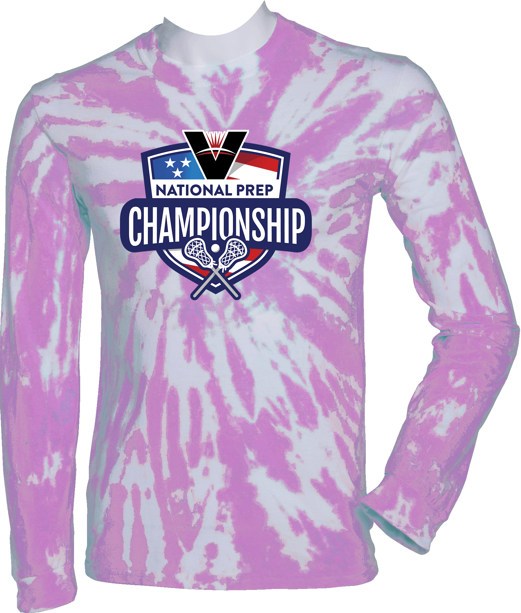 Tie-Dye Long Sleeves - 2024 National Prep Championship