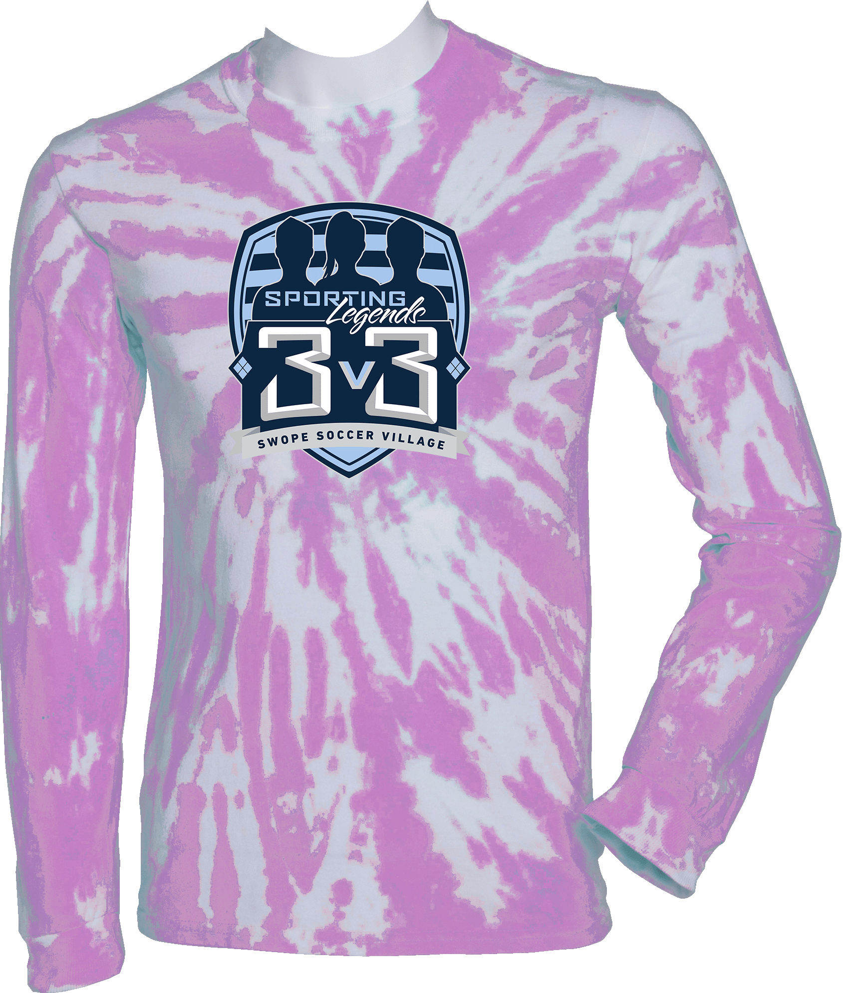 Tie-Dye Long Sleeves - 2024 Sporting Legends 3v3