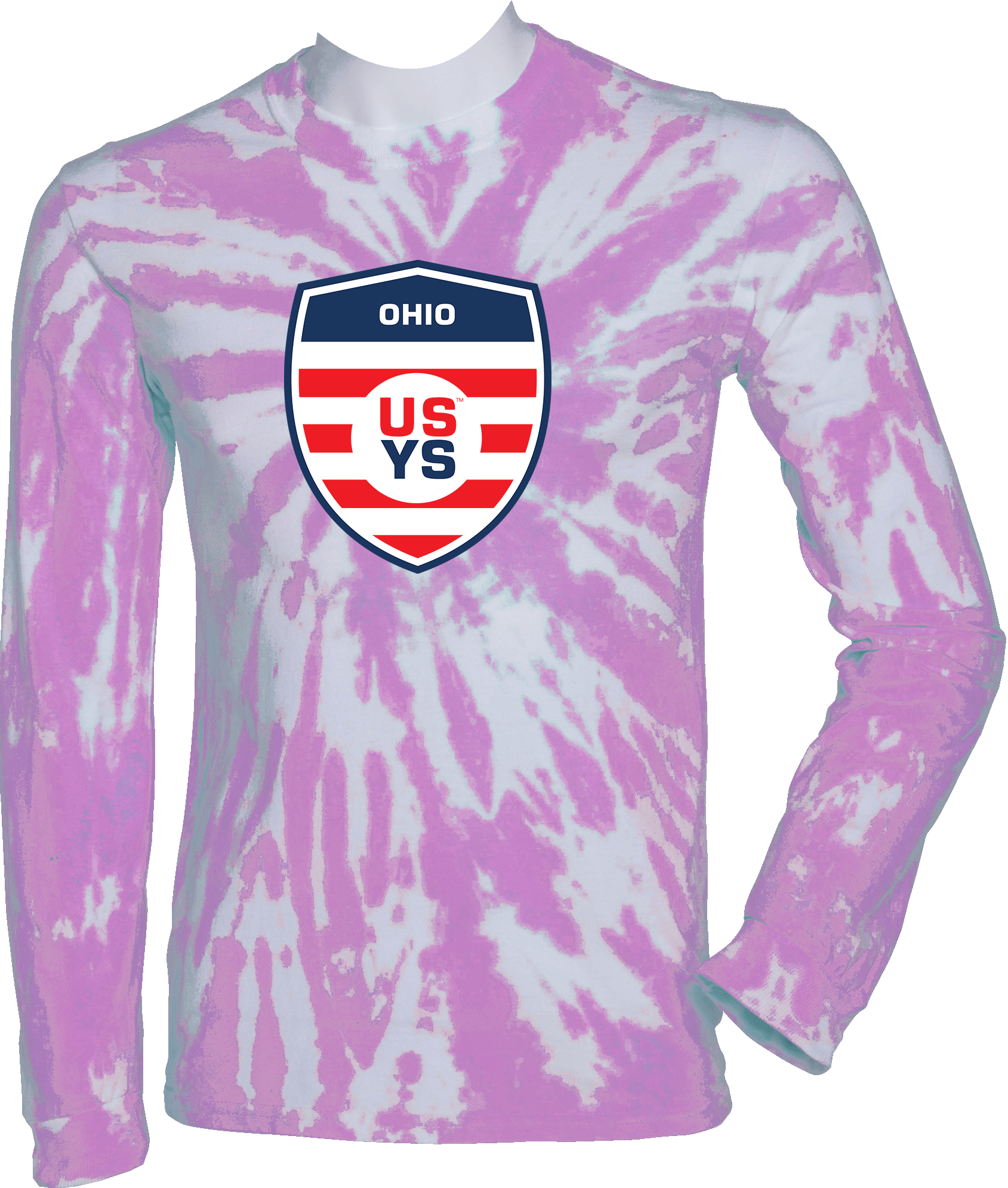 Tie-Dye Long Sleeves - 2024 USYS ODP OH Midwest Subregional