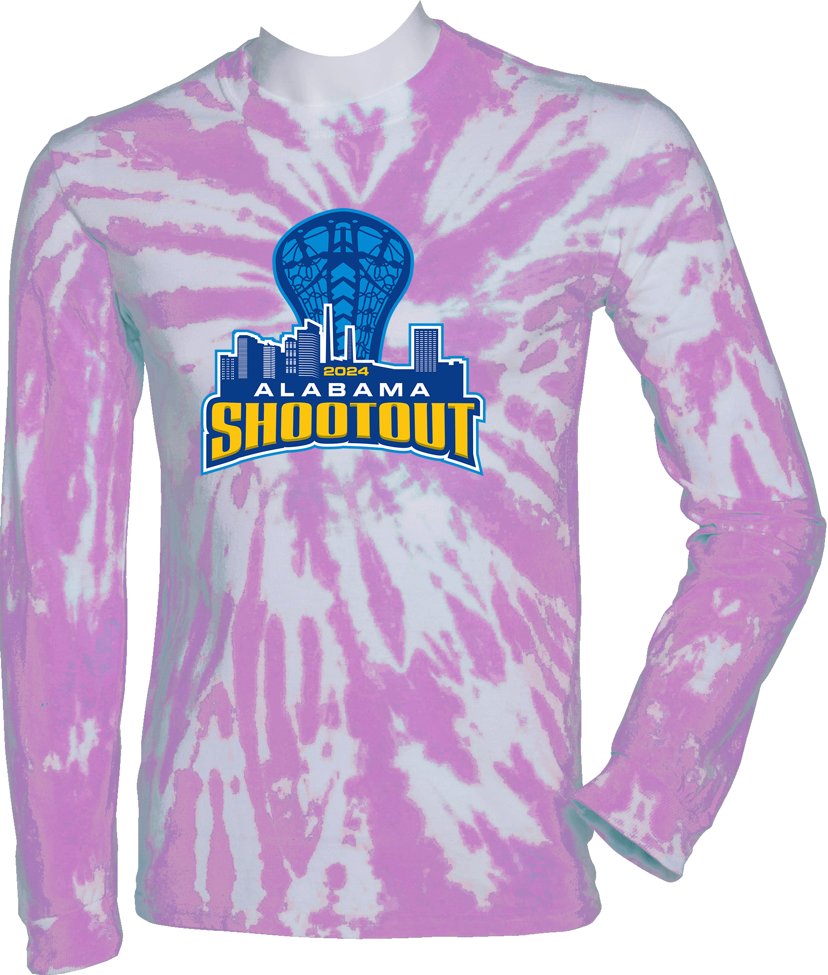 Tie-Dye Long Sleeves - 2024 Alabama Shootout