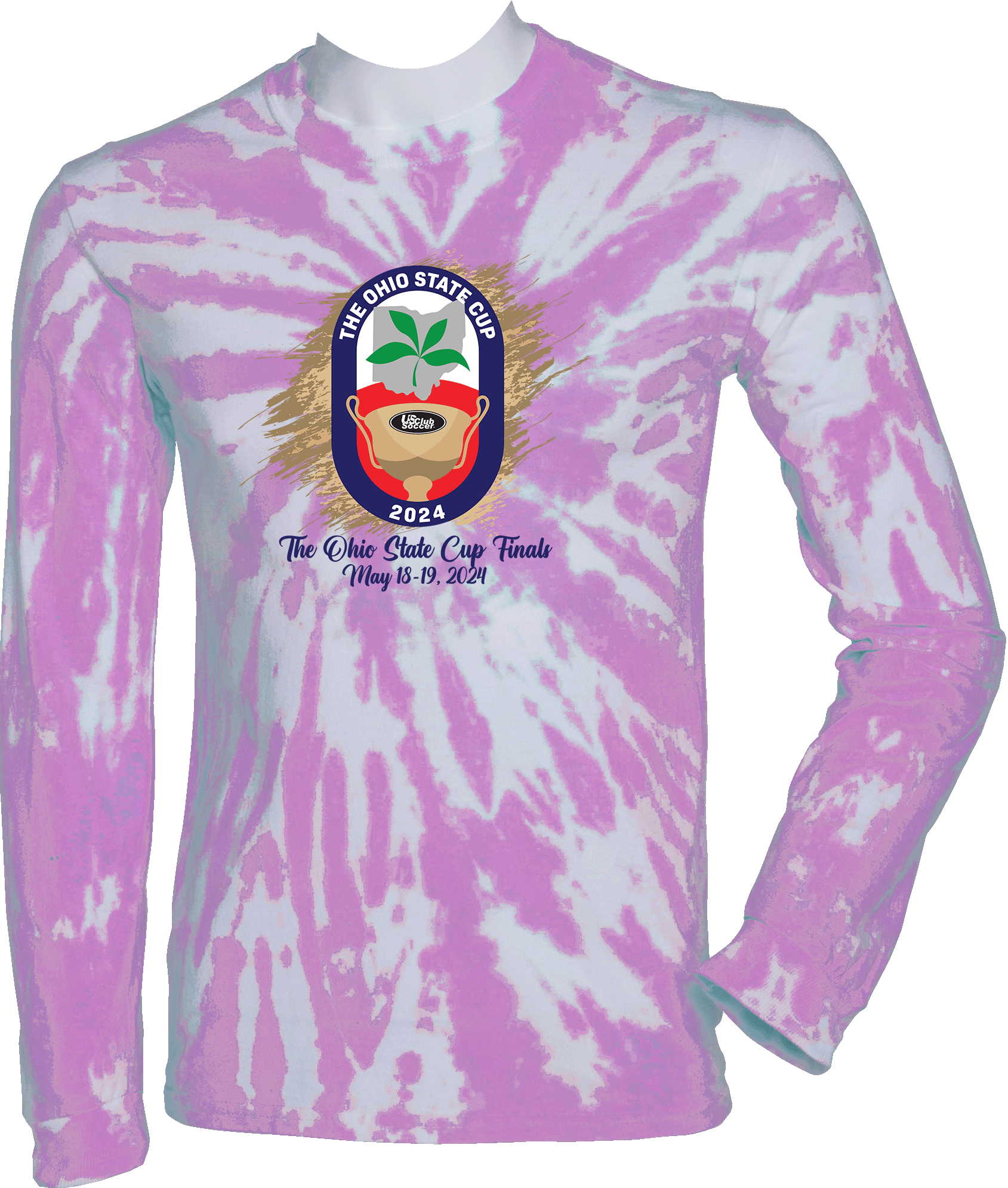 Tie-Dye Long Sleeves - 2024 US Club Ohio State Cup Finals
