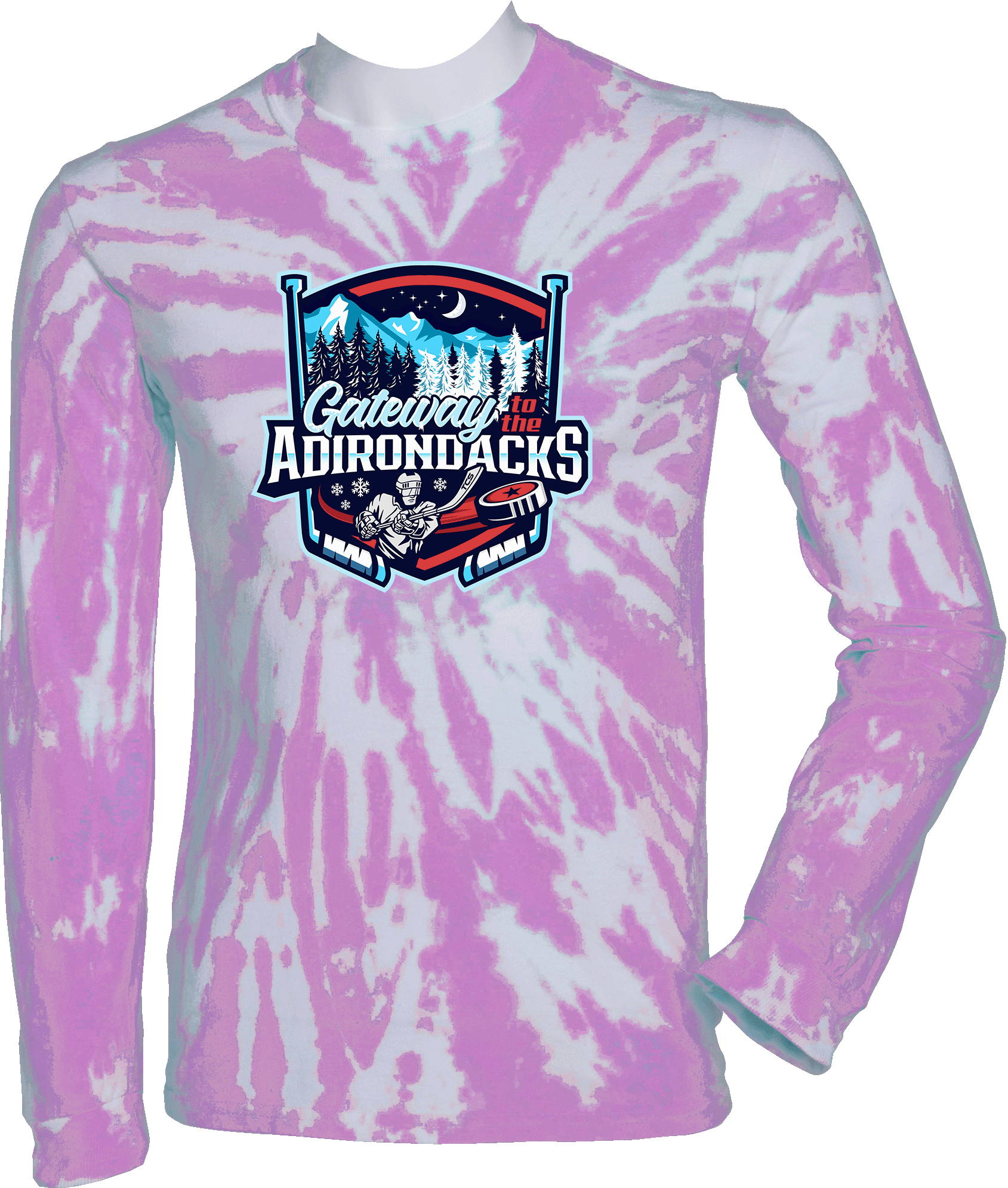 Tie-Dye Long Sleeves - 2024 Gateway To The Adirondacks