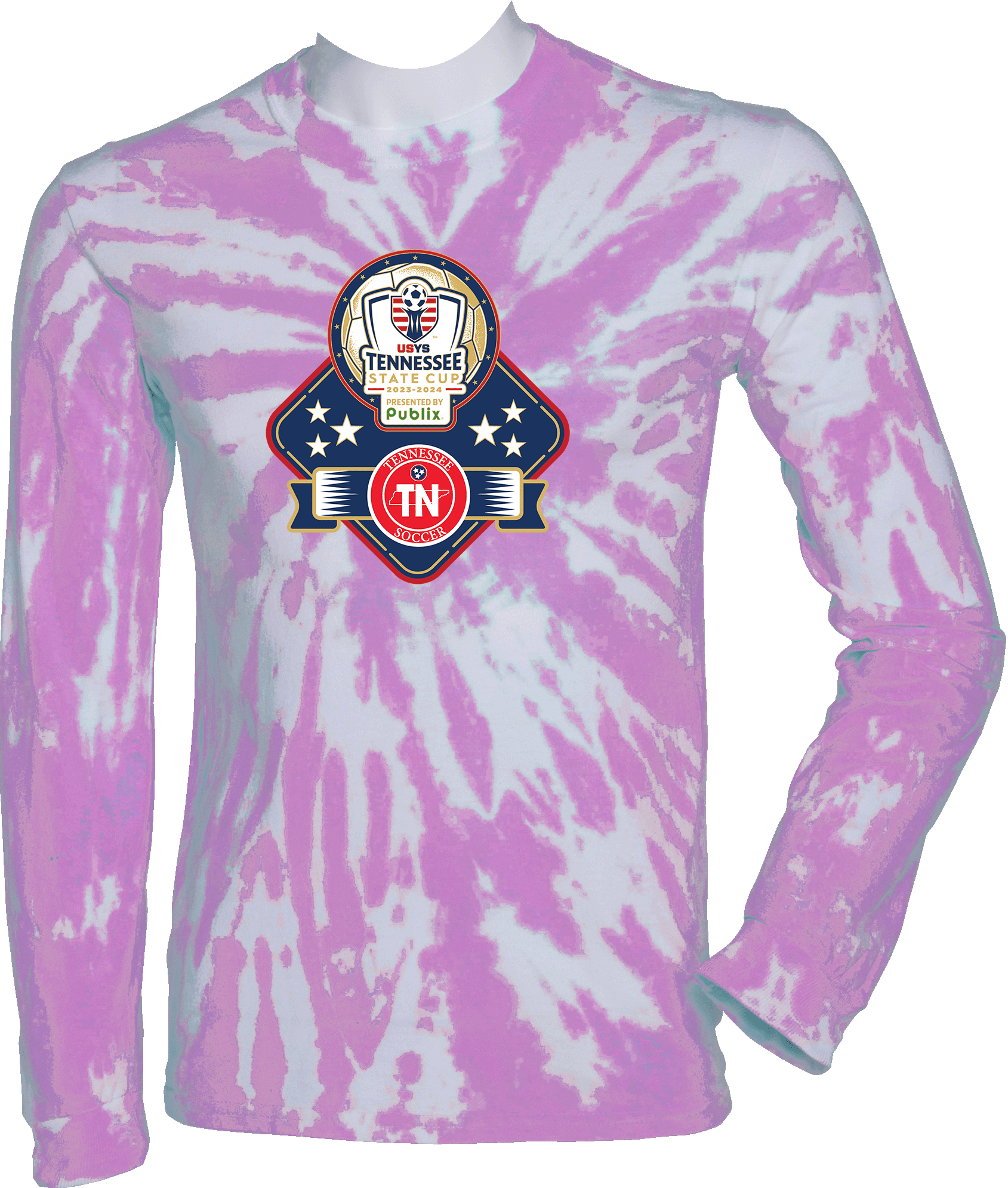 Tie-Dye Long Sleeves - 2024 USYS TN State Cup