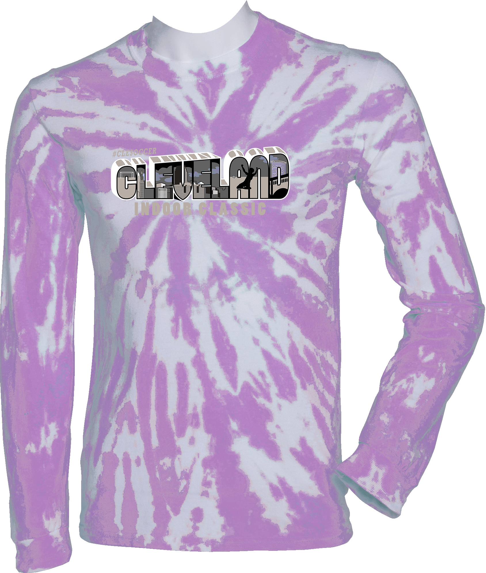 Tie-Dye Long Sleeves - 2024 Cleveland Indoor Classic