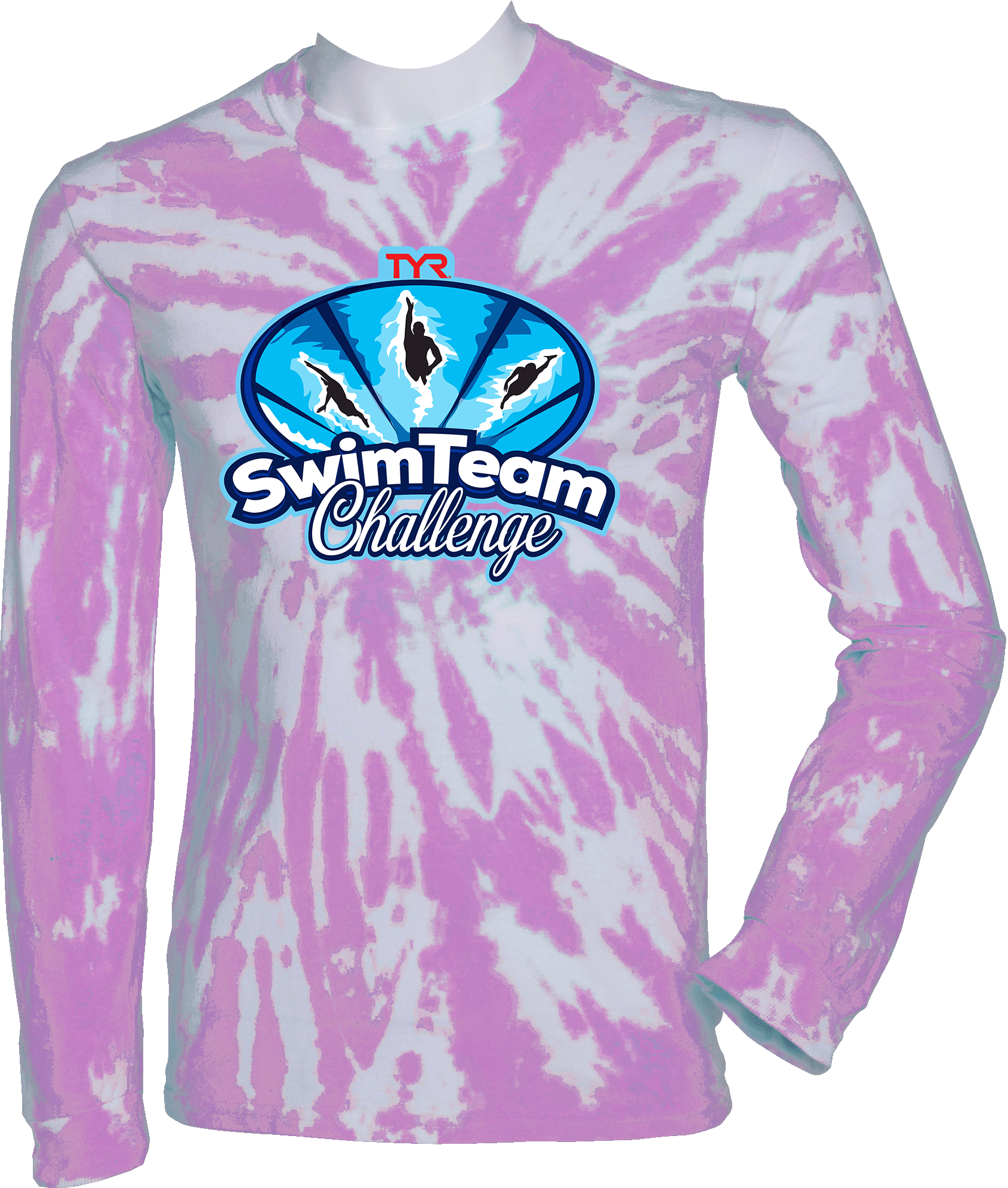 Tie-Dye Long Sleeves - 2024 TYR Swim Team Challenge